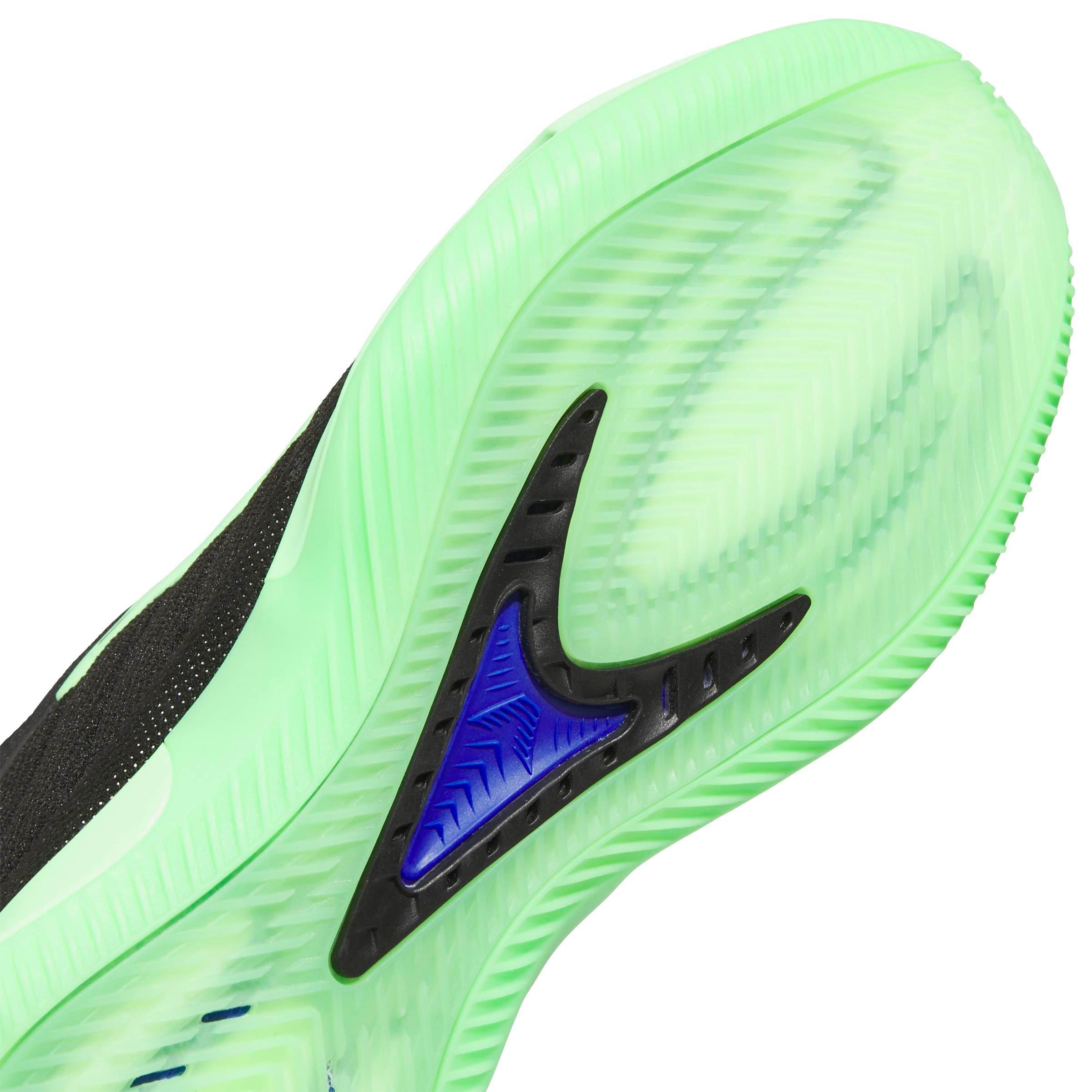 adidas Anthony Edwards 2 "Glow Green" Men's Basketball Shoe - BLACK/GREEN Thumbnail View 5