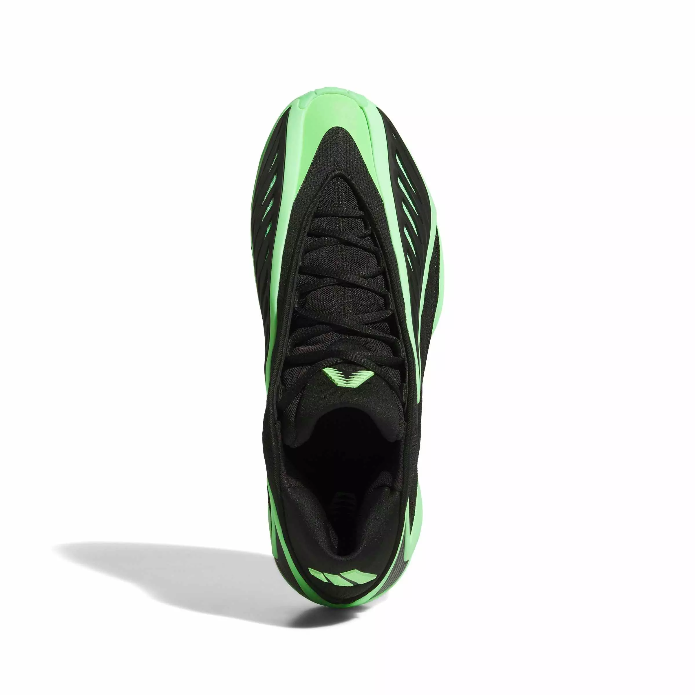 adidas Anthony Edwards 2 "Glow Green" Men's Basketball Shoe - BLACK/GREEN