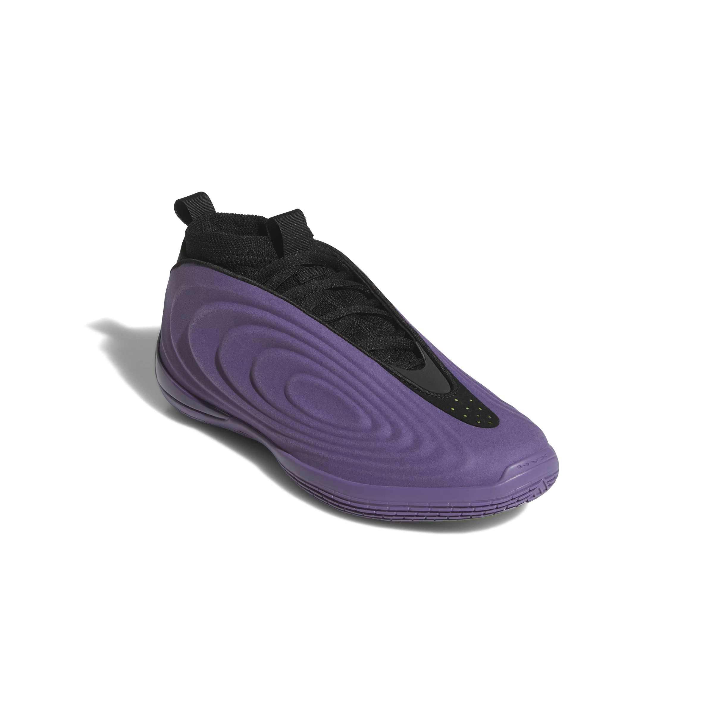 adidas Harden X "Tech Purple" Men's Basketball Shoe - PURPLE/BLACK Thumbnail View 3