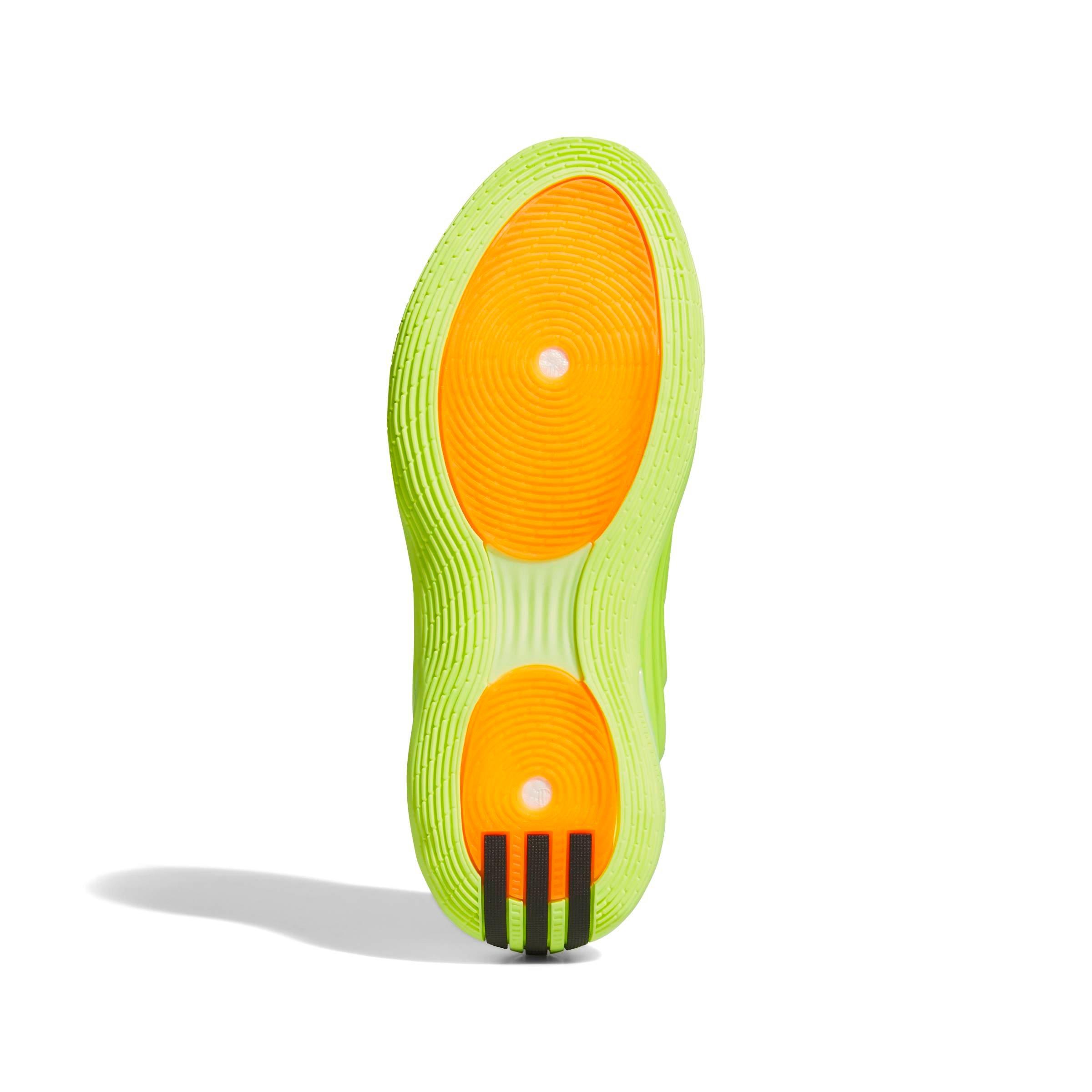 adidas Harden X "Hi-Res Yellow" Men's Basketball Shoe - HI-RES YELLOW/CORE BLACK/LUCID ORANGE Thumbnail View 9