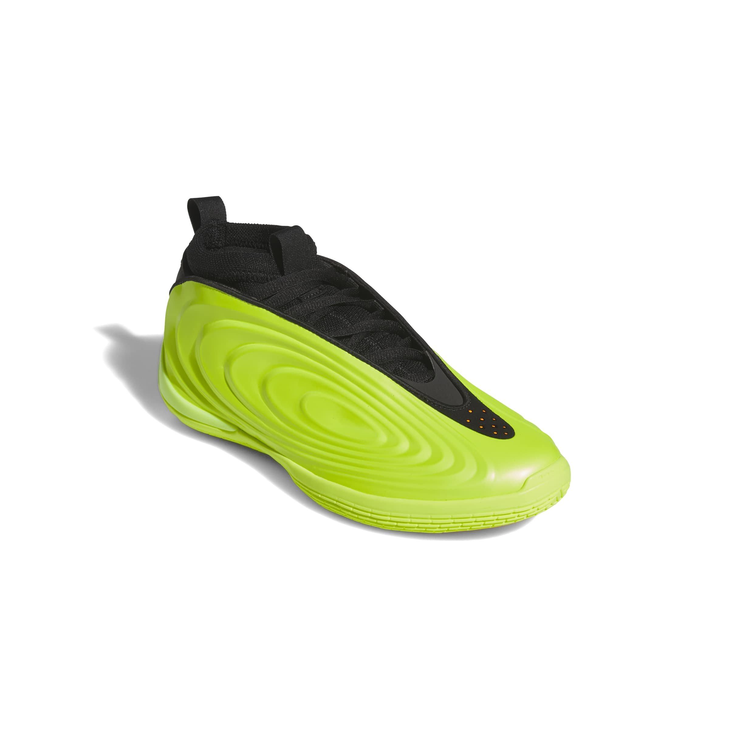 adidas Harden X "Hi-Res Yellow" Men's Basketball Shoe - HI-RES YELLOW/CORE BLACK/LUCID ORANGE Thumbnail View 3