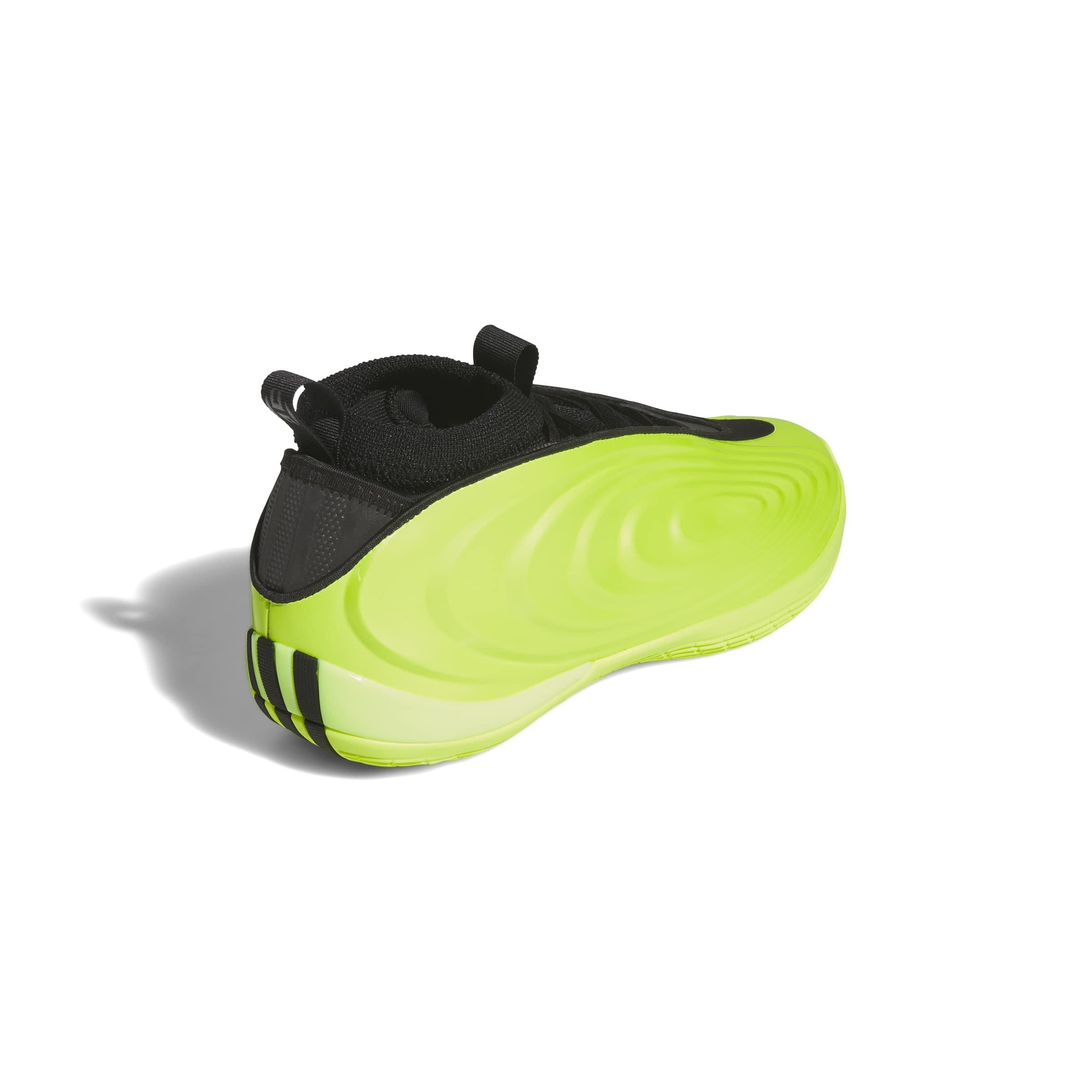 adidas Harden X "Hi-Res Yellow" Men's Basketball Shoe - HI-RES YELLOW/CORE BLACK/LUCID ORANGE Thumbnail View 4