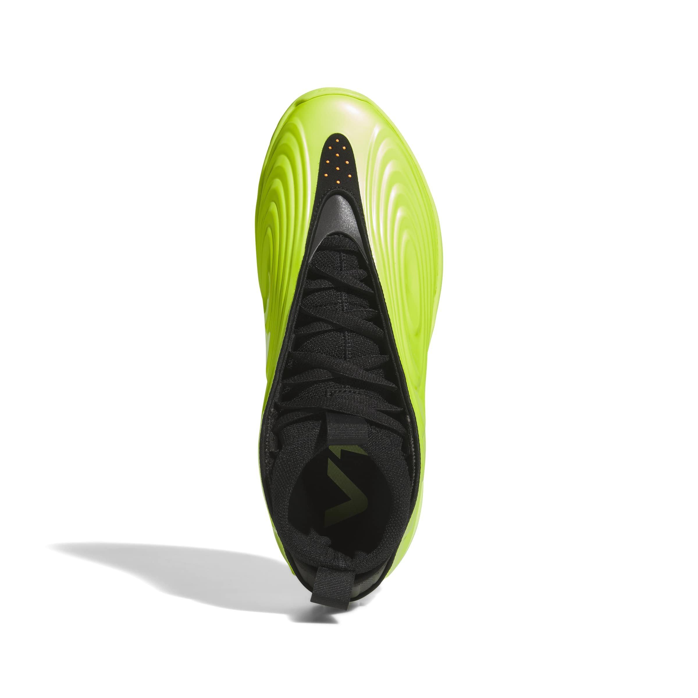 adidas Harden X "Hi-Res Yellow" Men's Basketball Shoe - HI-RES YELLOW/CORE BLACK/LUCID ORANGE Thumbnail View 8