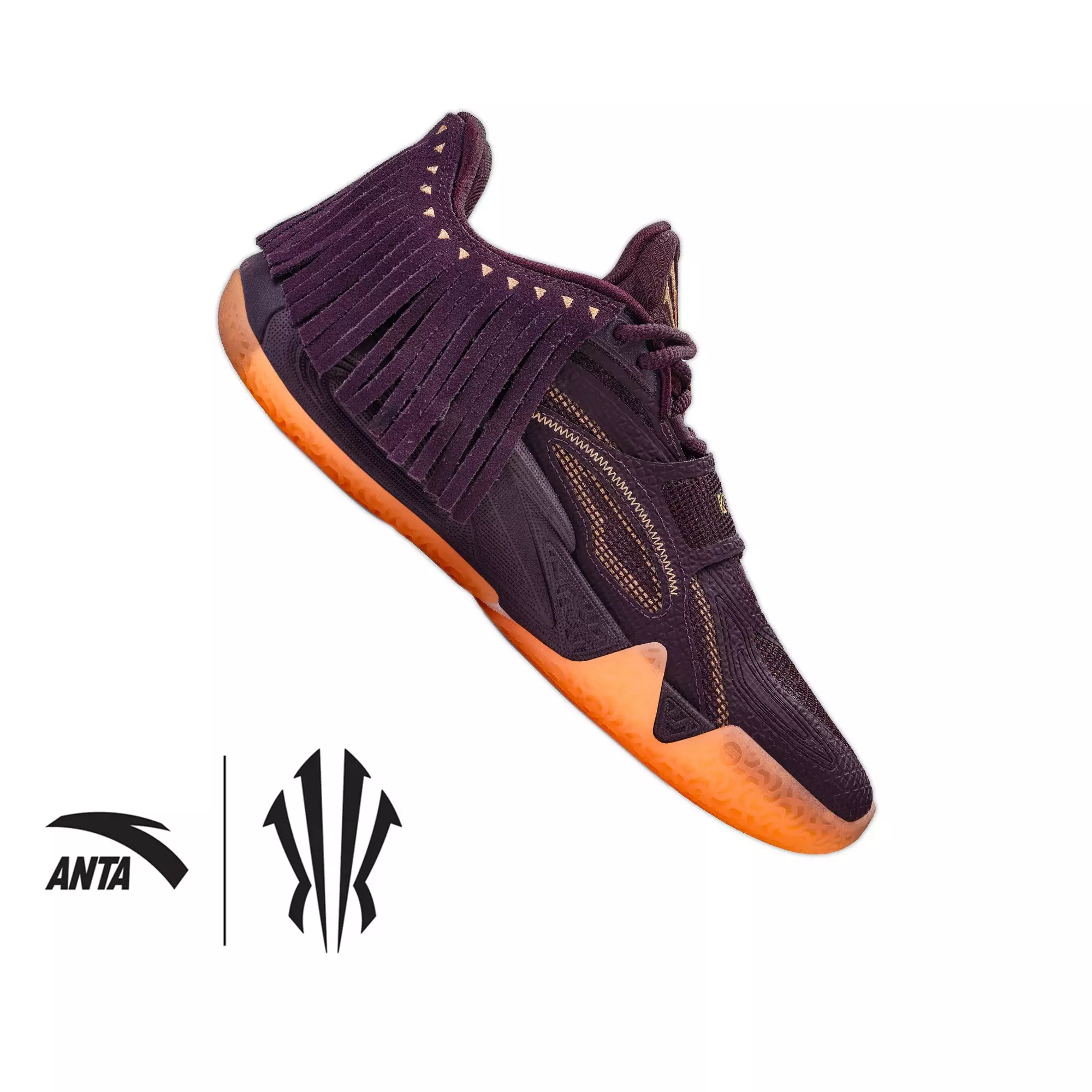 ANTA KAI 1 CHIEF HÉLÀ "Crown Jewel" Men's Basketball Shoe - BROWN