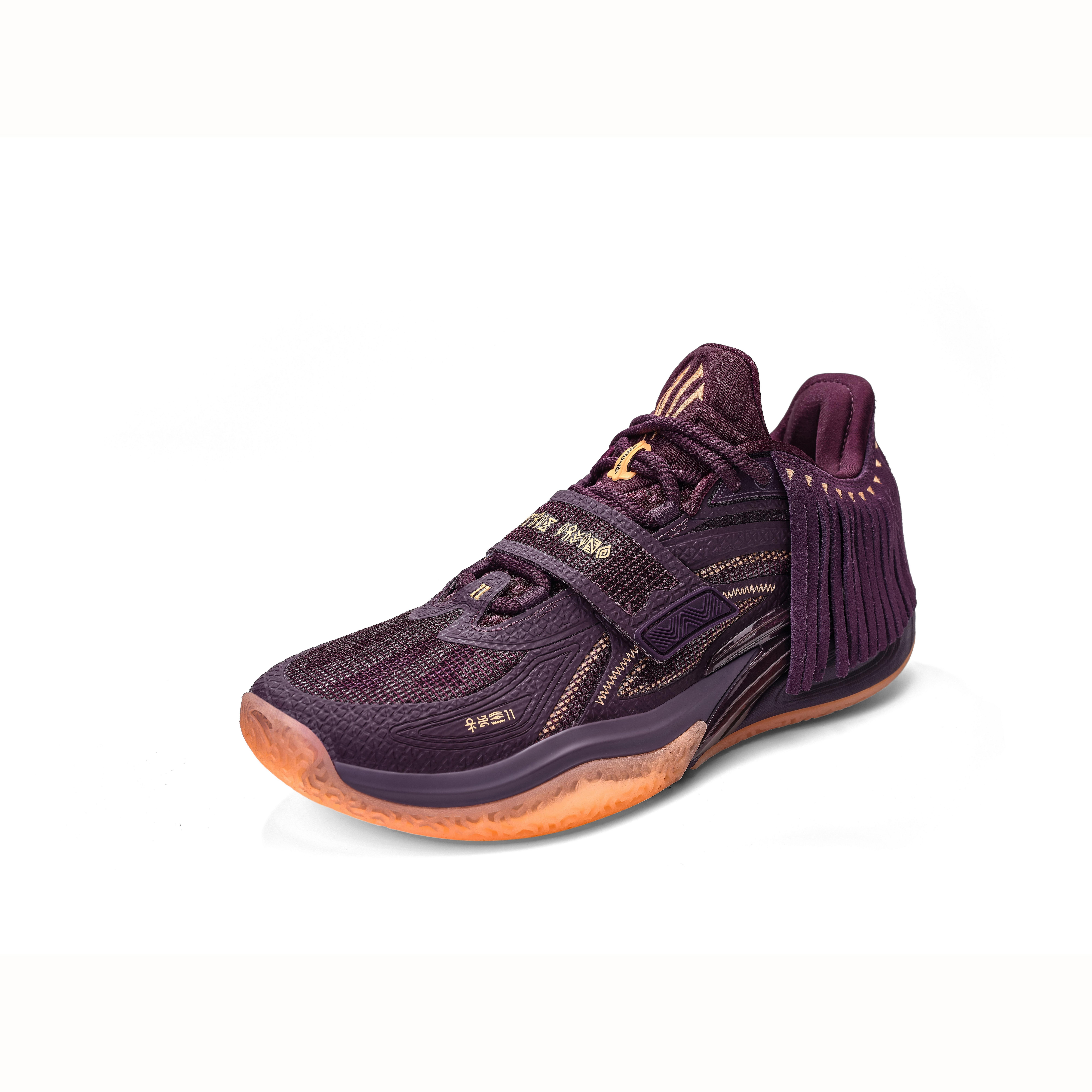 ANTA KAI 1 CHIEF H&Eacute;L&Agrave; "Crown Jewel" Men's Basketball Shoe - BROWN Thumbnail View 2