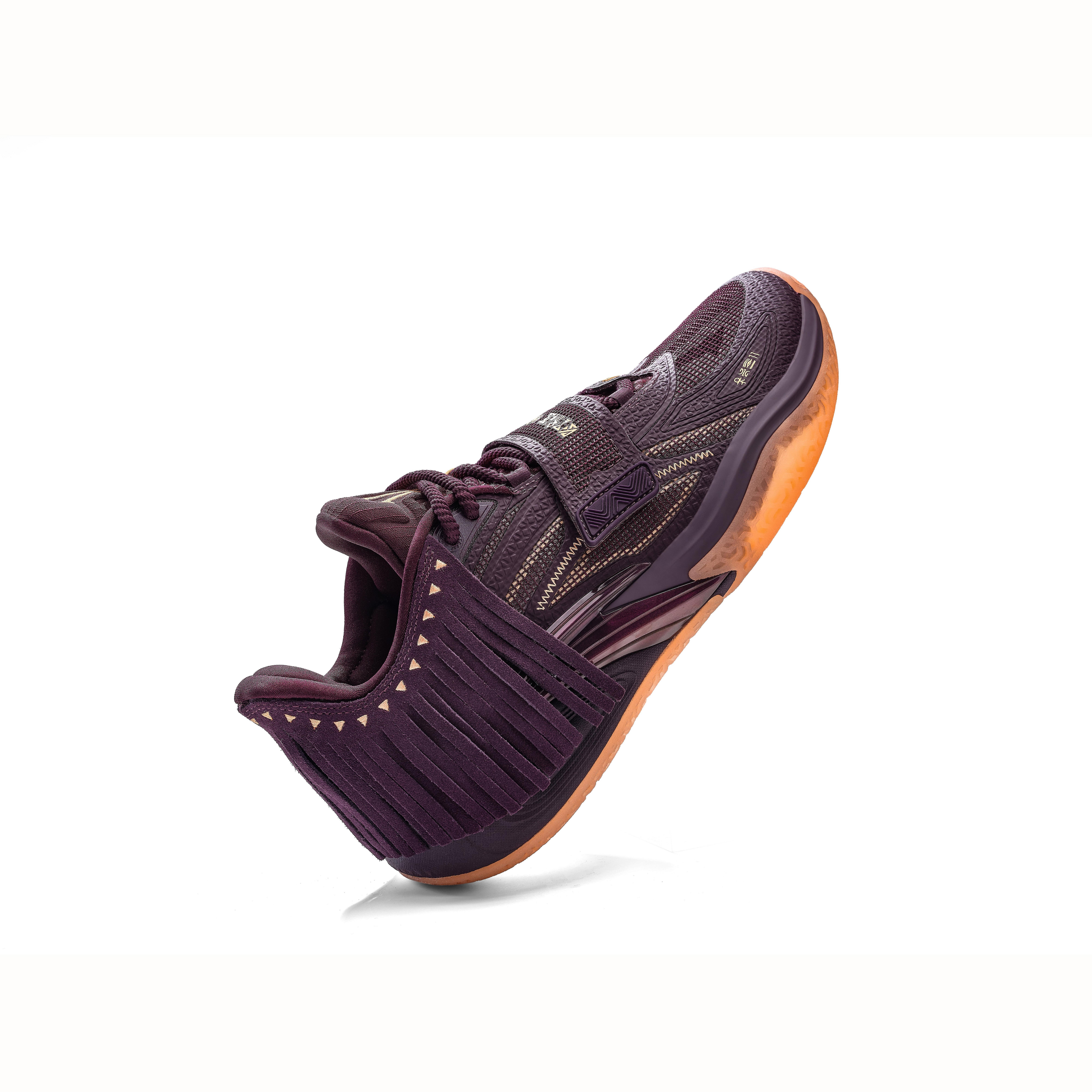 ANTA KAI 1 CHIEF H&Eacute;L&Agrave; "Crown Jewel" Men's Basketball Shoe - BROWN Thumbnail View 3