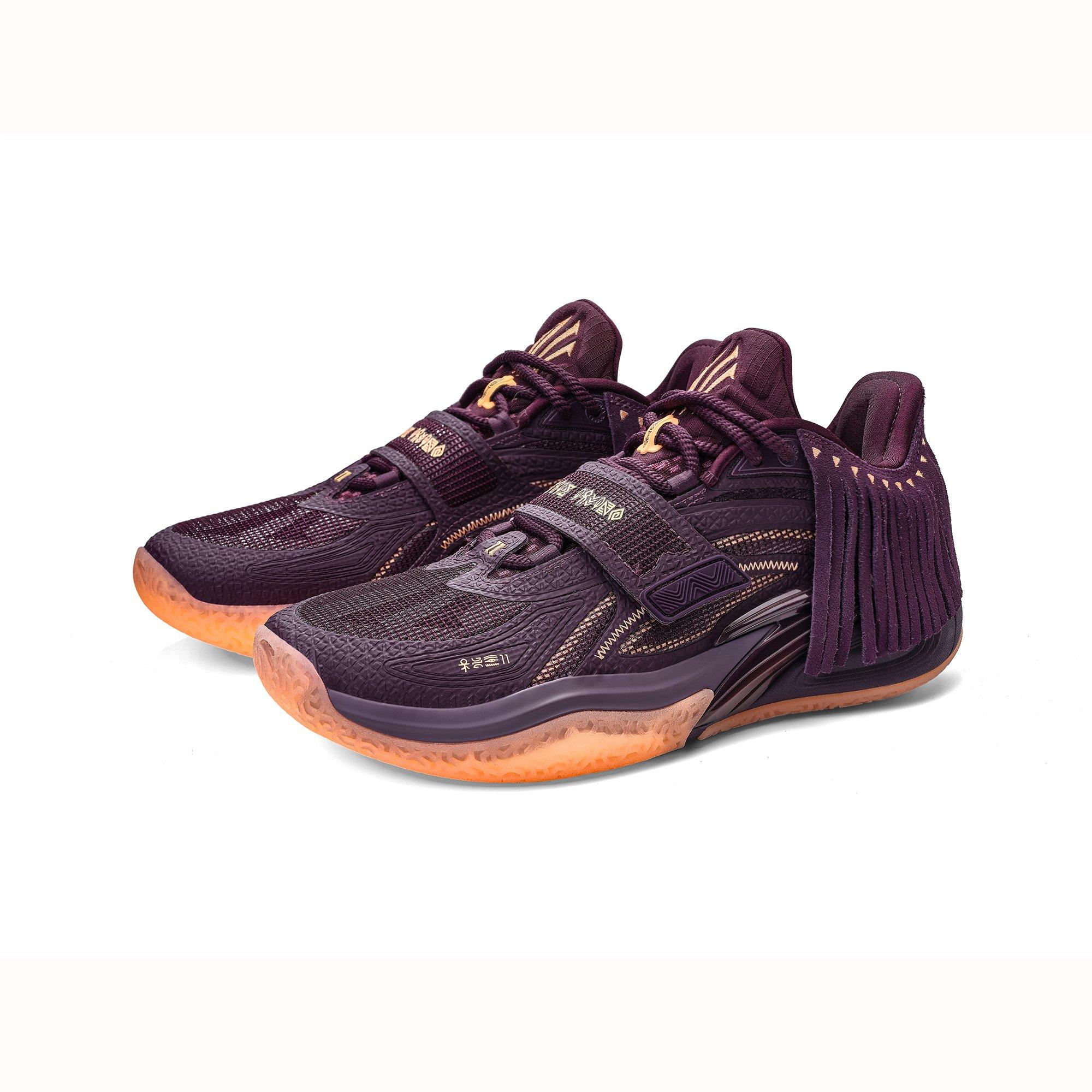 ANTA KAI 1 CHIEF H&Eacute;L&Agrave; "Crown Jewel" Men's Basketball Shoe - BROWN Thumbnail View 4