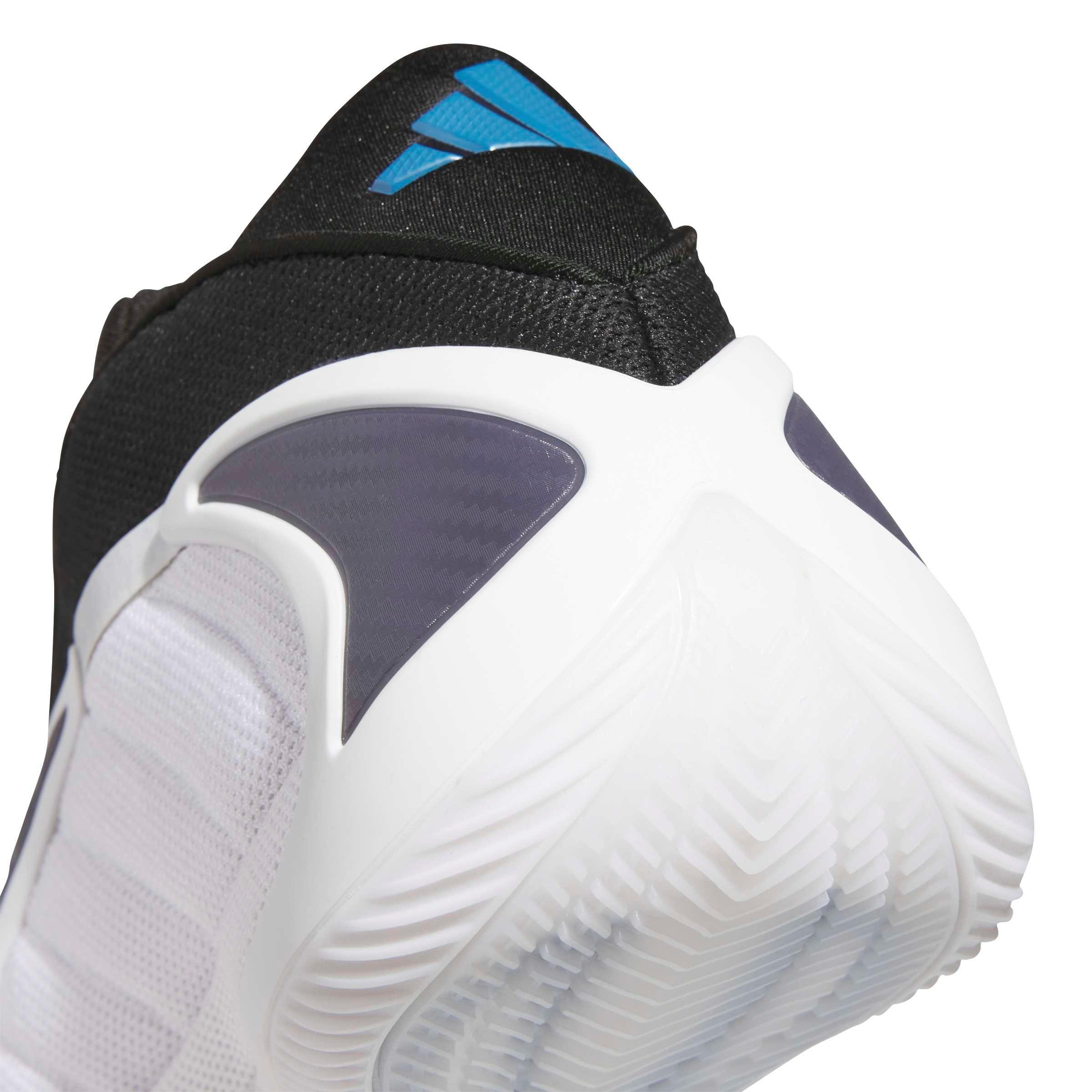 adidas Anthony Edwards 2 "Alphadawgs" Men's Basketball Shoe - WHITE/BLACK Thumbnail View 6