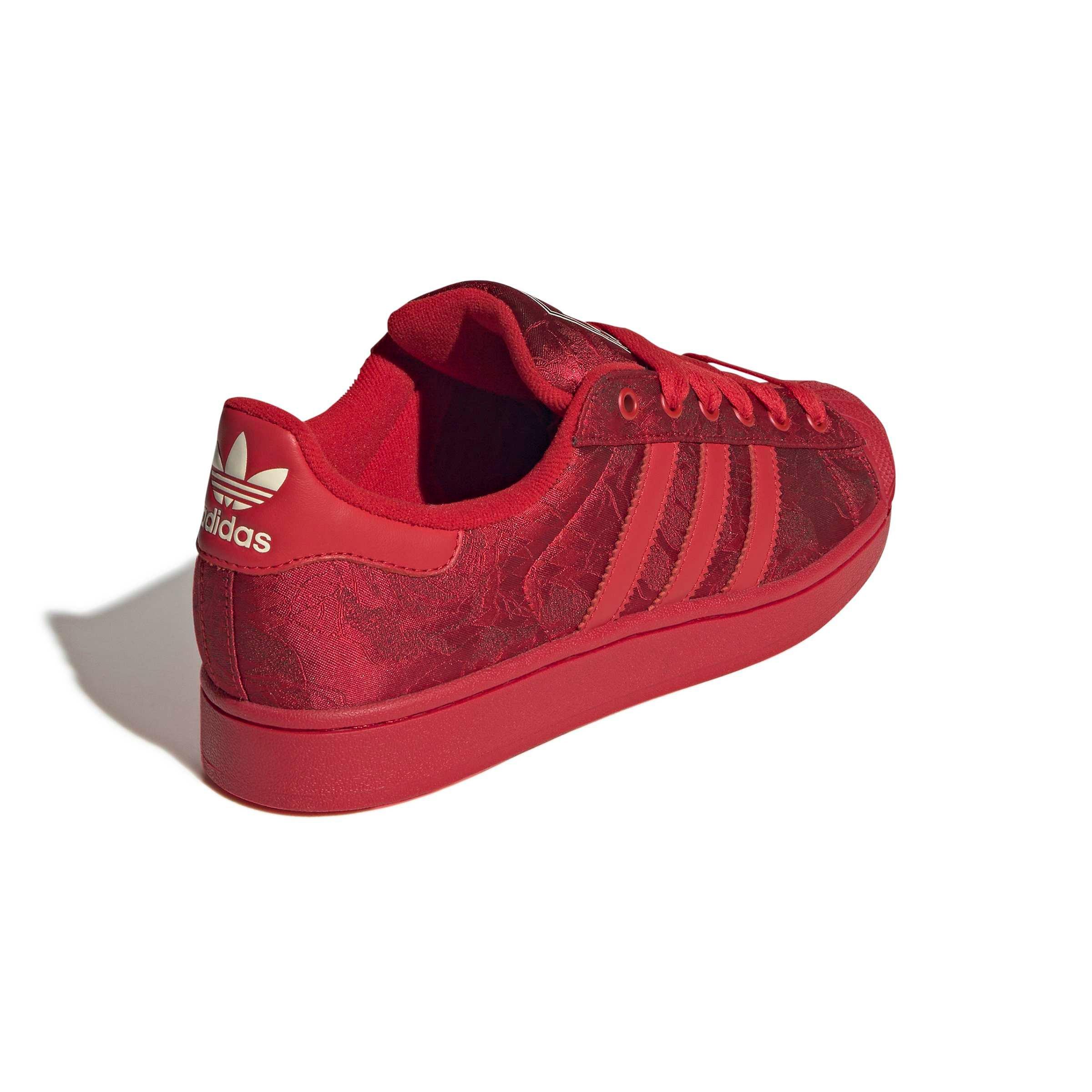 adidas Originals Superstar II "Better Scarlet/Wonder White" Men's Shoe - RED/WHITE Thumbnail View 5