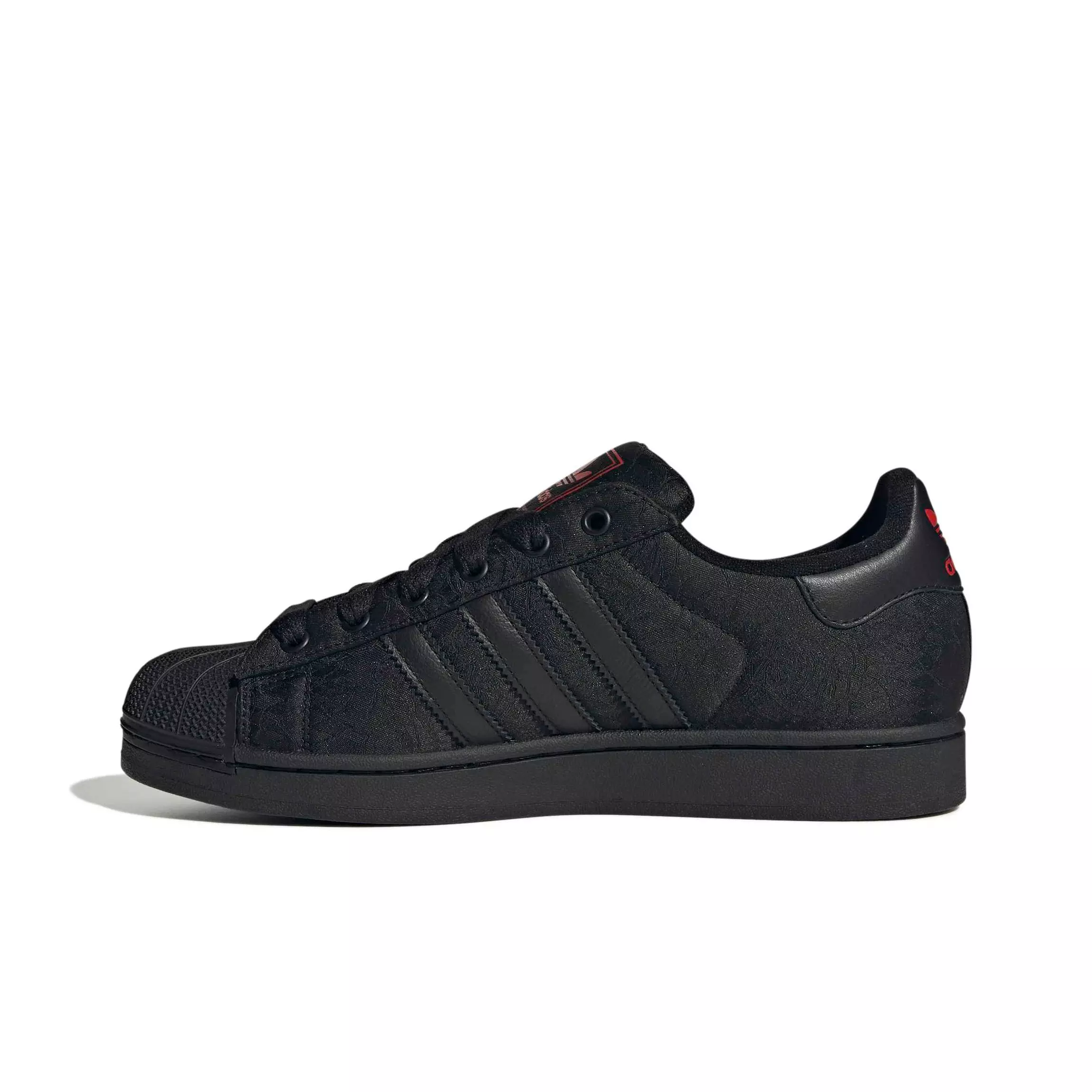 adidas Originals Superstar II "Core Black/Better Scarlet" Men's Shoe - BLACK/SCARLET