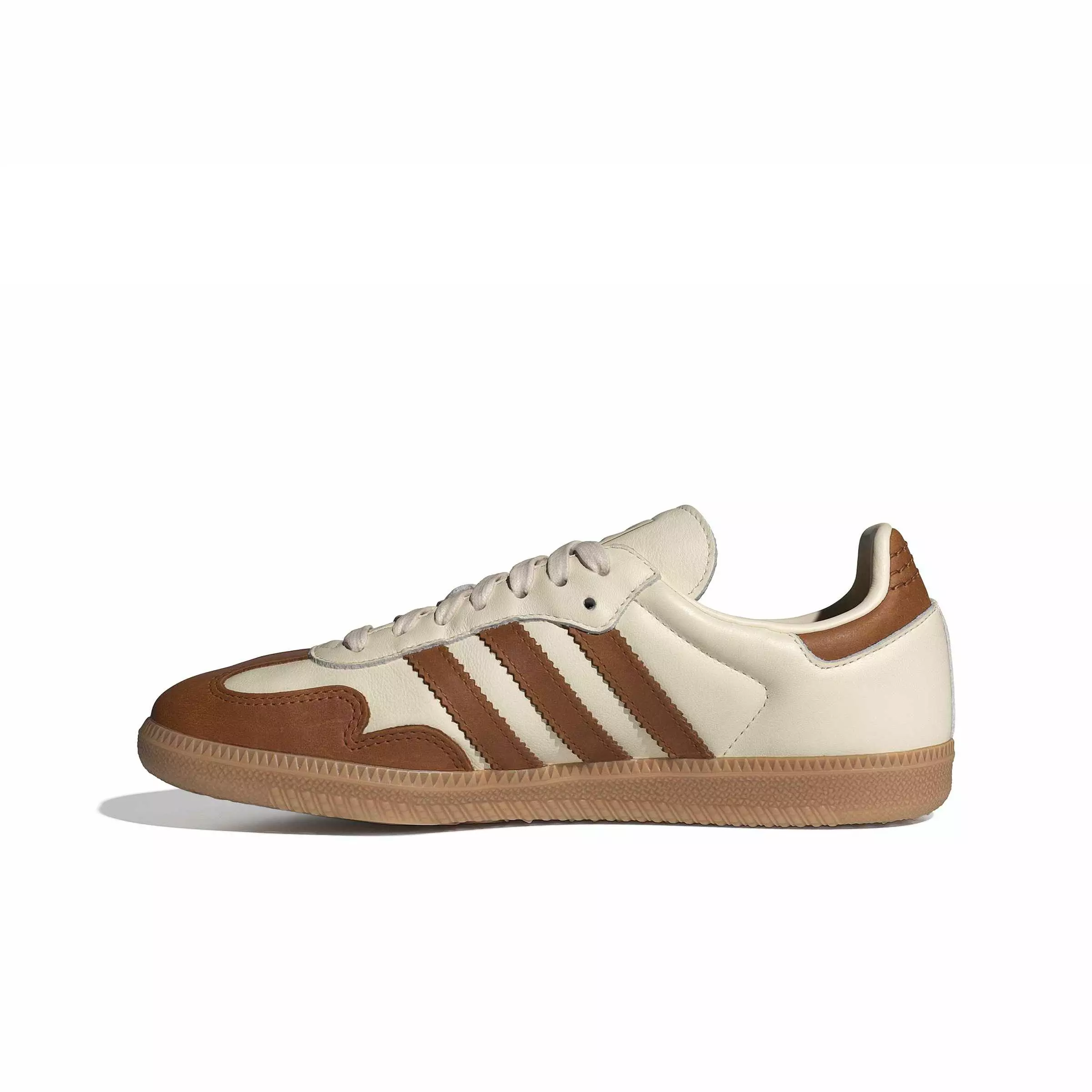 adidas Originals Samba OG "Wonder White/Dusky Bronze" Women's Shoe - WHITE/BROWN