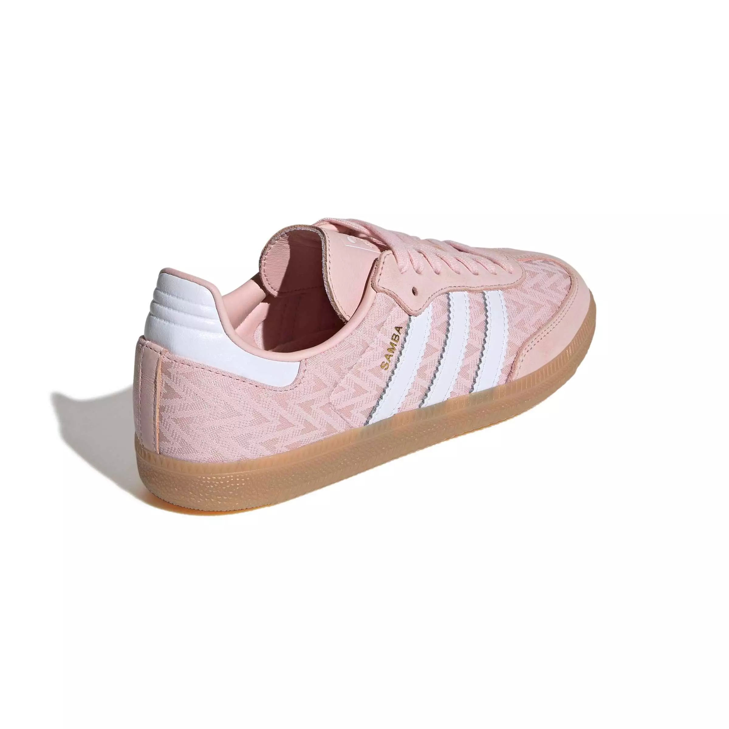 adidas Originals Samba OG "Sandy Pink/White/Gold Metallic" Women's Shoe - PINK/WHITE