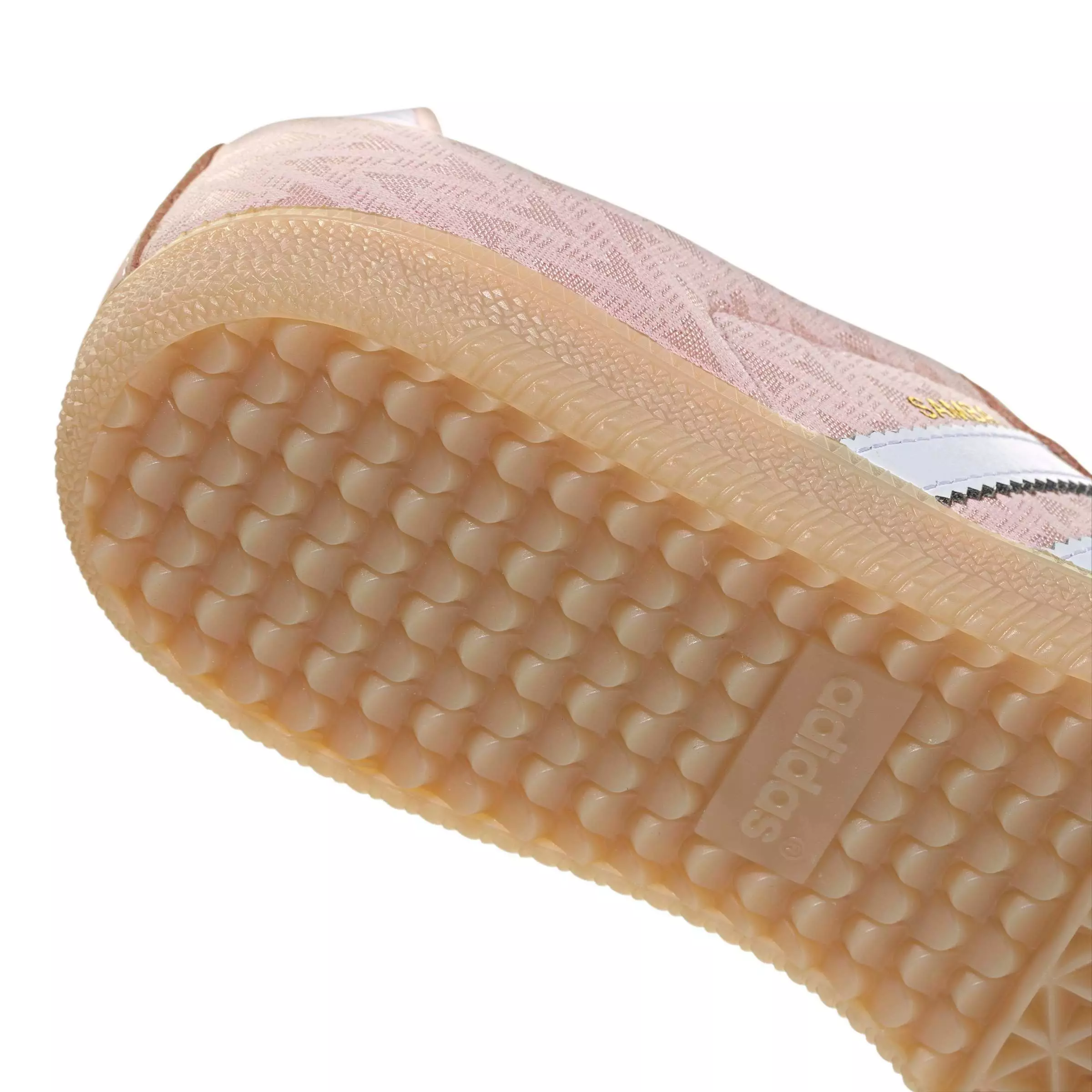 adidas Originals Samba OG "Sandy Pink/White/Gold Metallic" Women's Shoe - PINK/WHITE