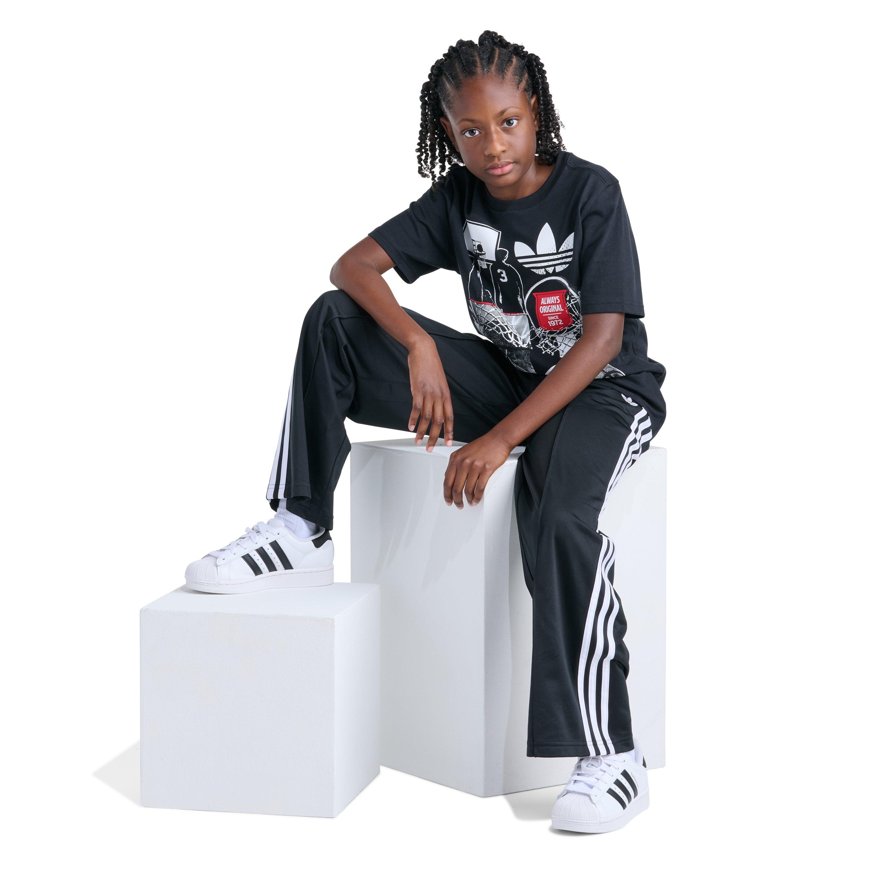 adidas Big Boys' Baseball Sport Tee - BLACK/RED Thumbnail View 5