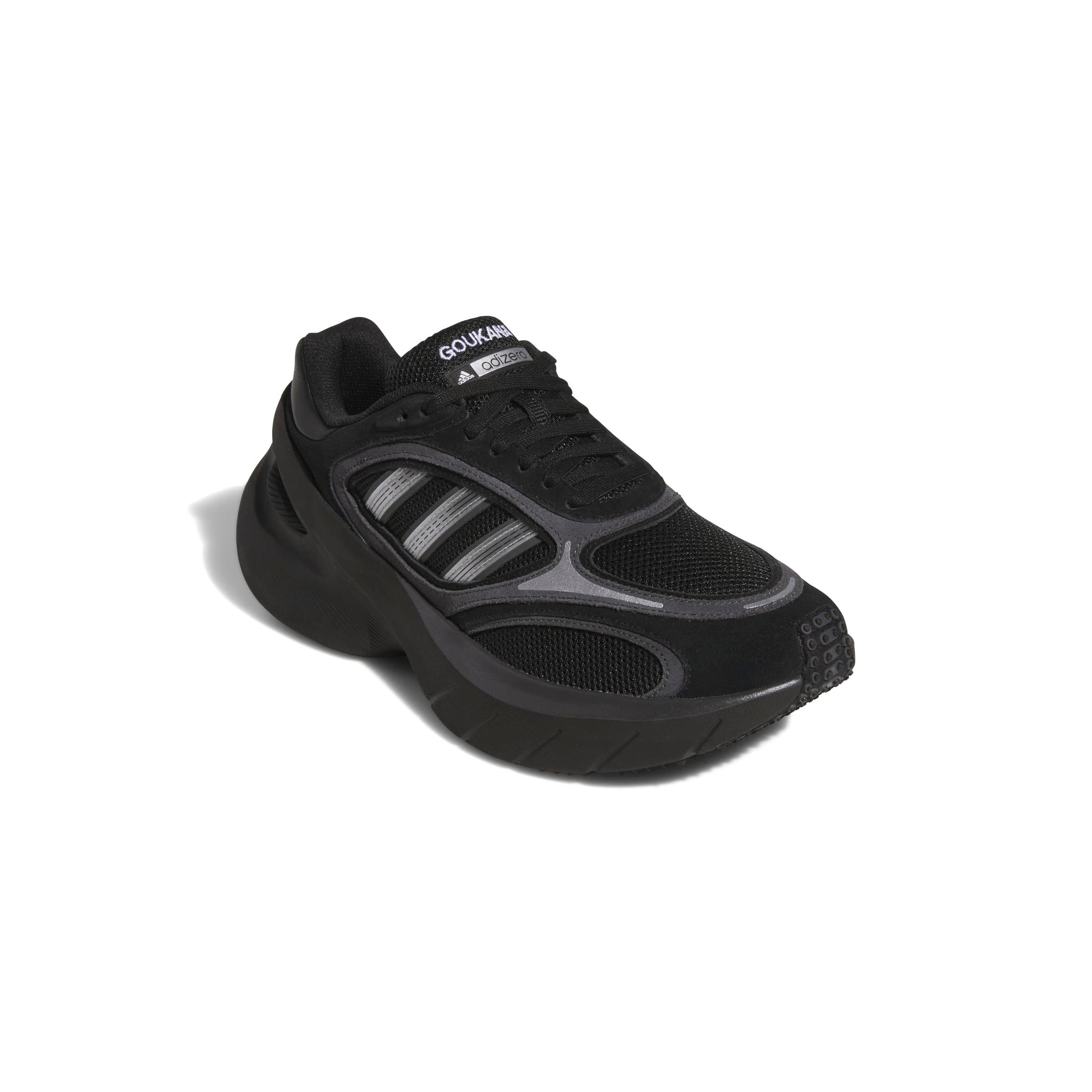 adidas Originals Adizero Goukana "Core Black/Utility Black" Men's Shoe - BLACK/BLACK/WHITE Thumbnail View 6