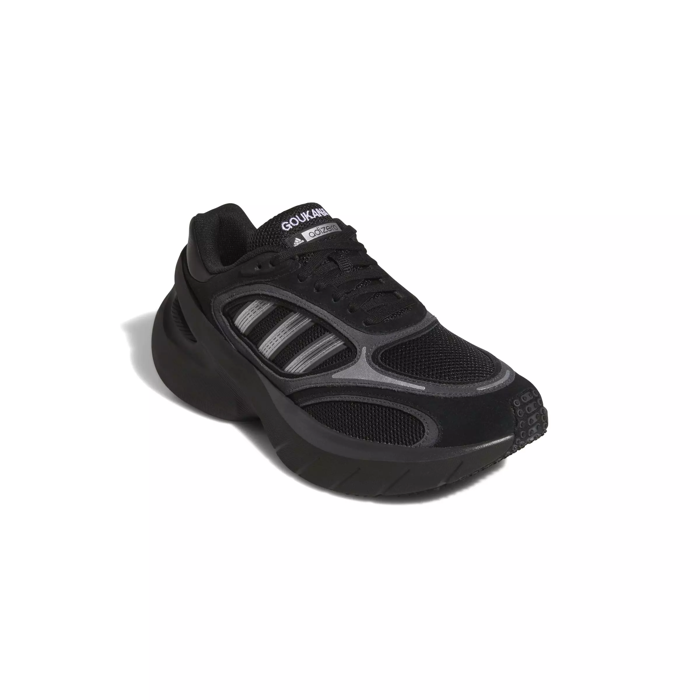 adidas Originals Adizero Goukana "Core Black/Utility Black" Men's Shoe - BLACK/BLACK/WHITE
