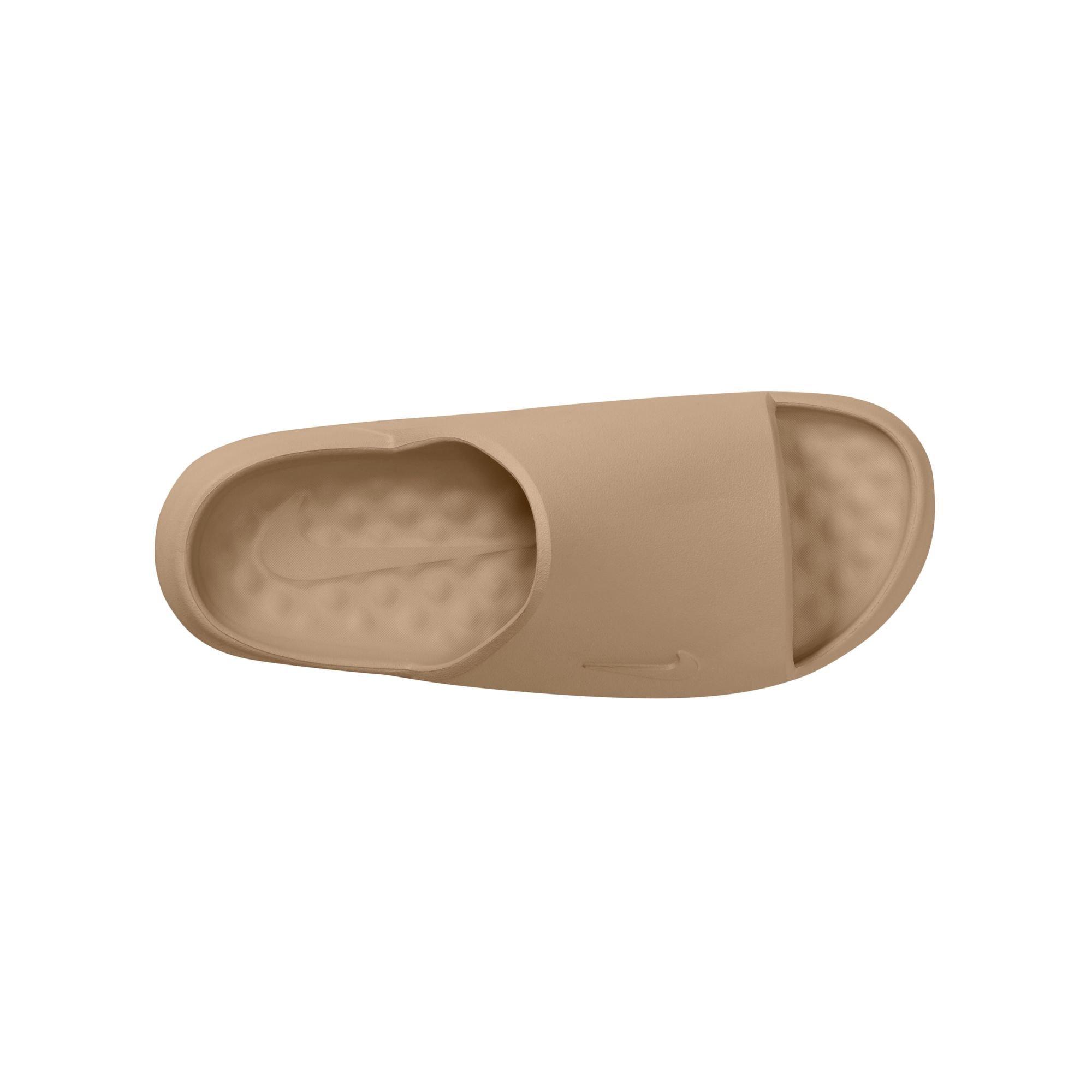 Nike Calm 2.0 "Linen" Grade School Kids' Slide - TAN Thumbnail View 7