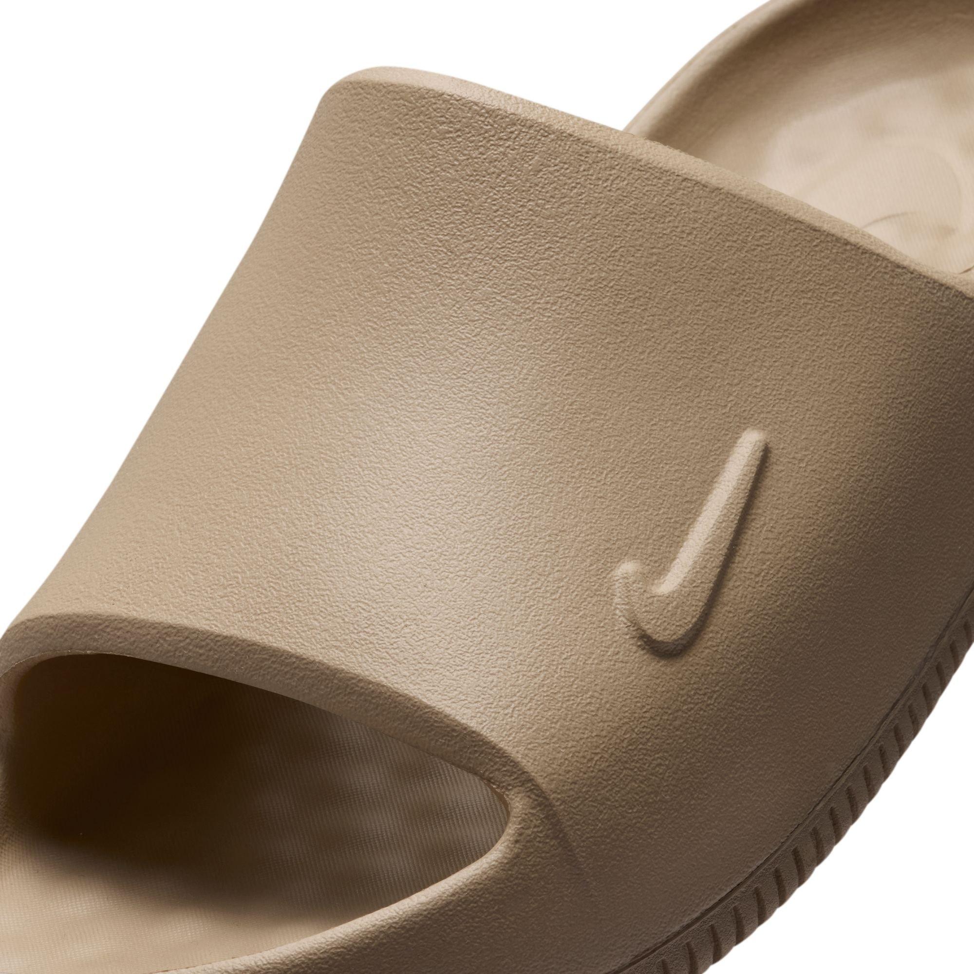 Nike Calm 2.0 "Linen" Grade School Kids' Slide - TAN Thumbnail View 9
