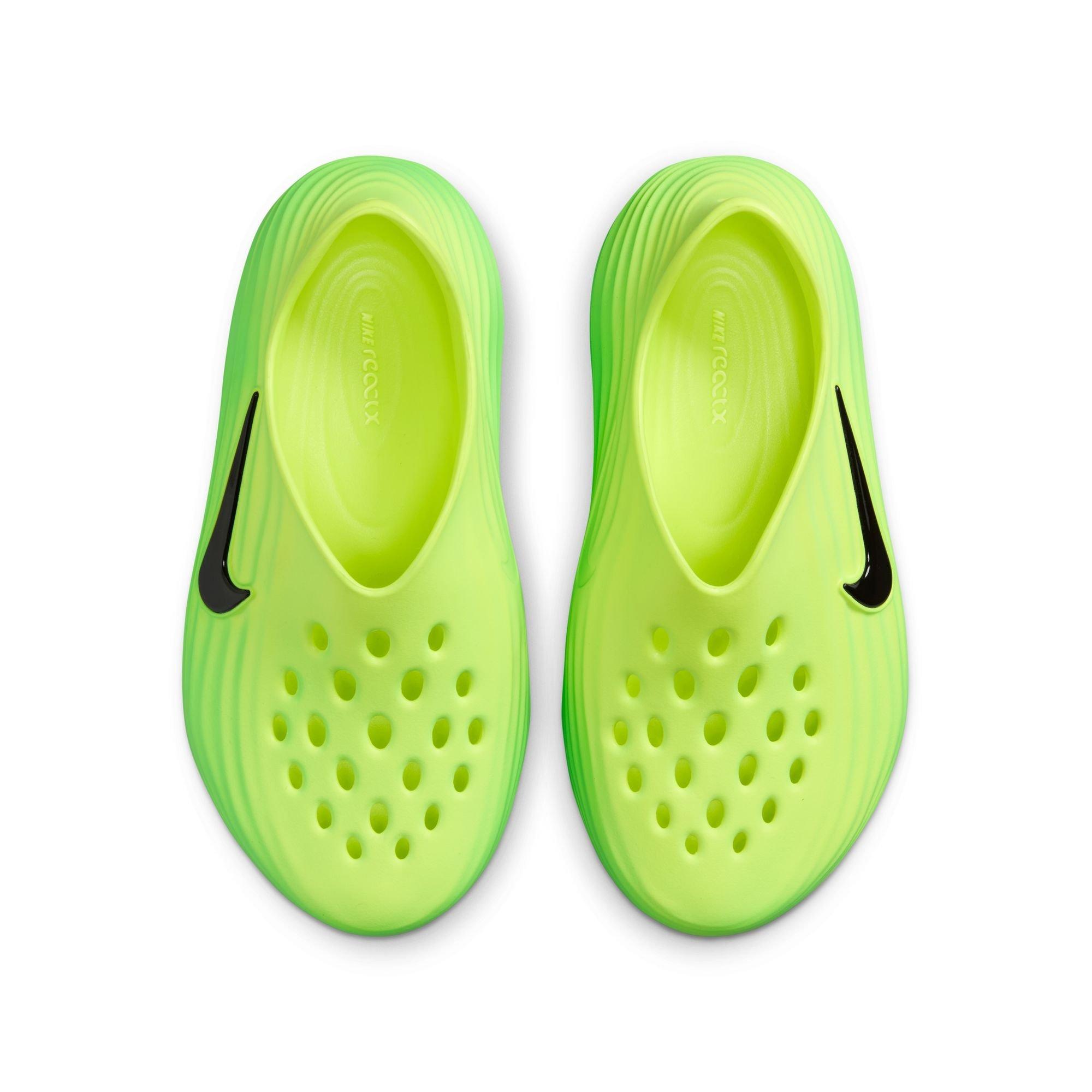 Nike ReactX Rejuven8 Grade School Boys' "Green Strike/Black/Volt" Slide