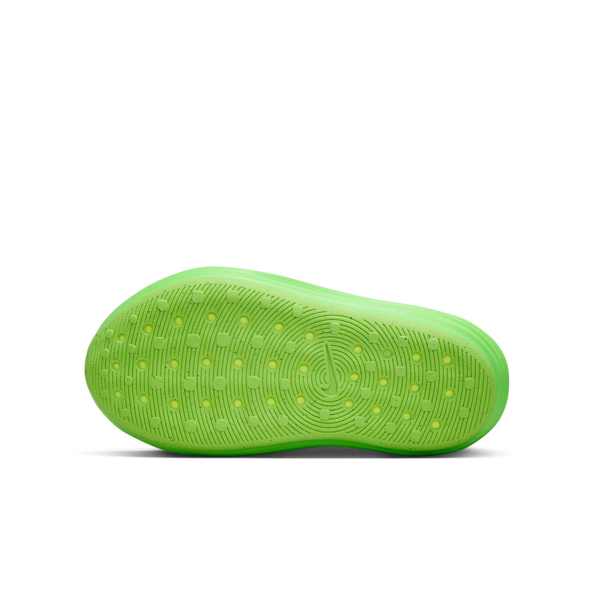 Nike ReactX Rejuven8 Grade School Boys' "Green Strike/Black/Volt" Slide