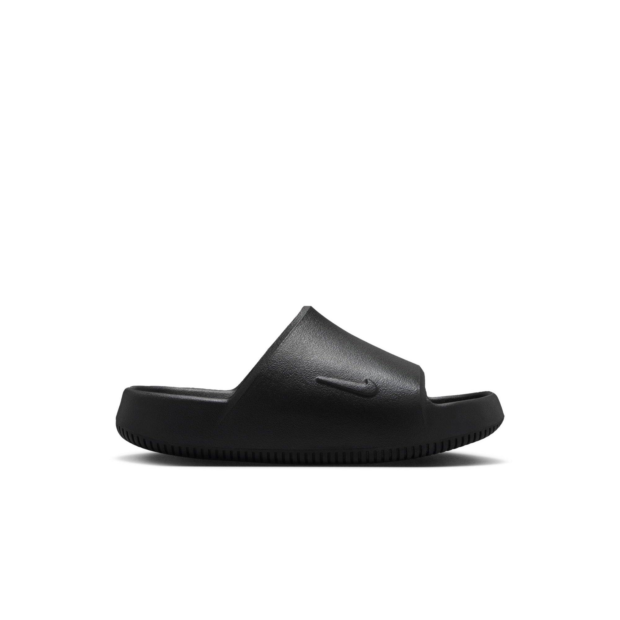 Nike Black Fuzzy Slip-On Sandals Man/Women Nike Black Synthetic Slippers for Women for sale | eBay main image 2