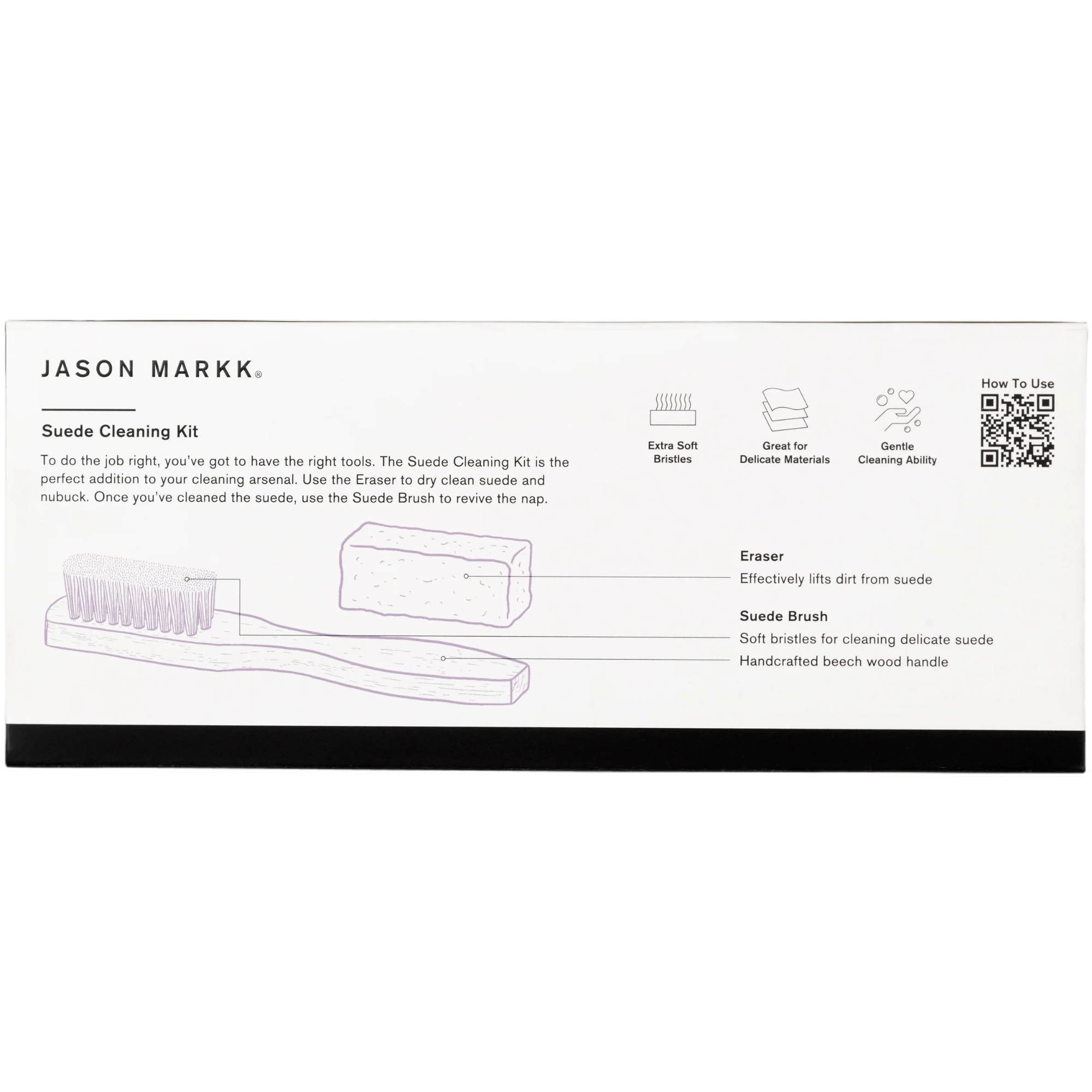 Jason Markk Suede Shoe Cleaner Kit - Brown - AS SHOWN Thumbnail View 3