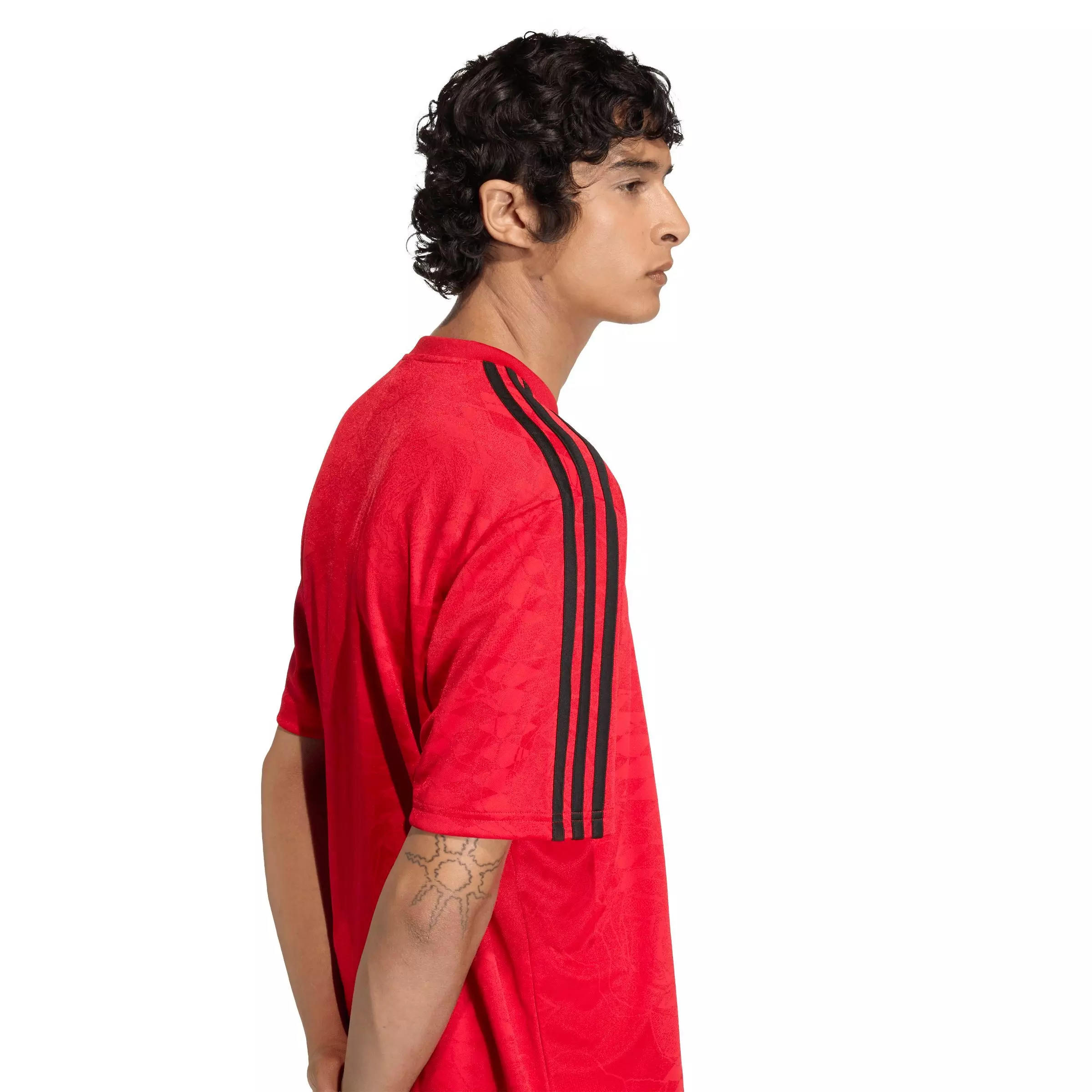 adidas Originals Men's Roses Jersey - RED/BLACK