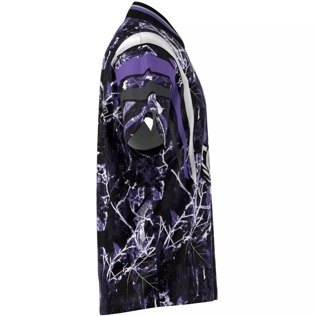 adidas Originals Men's Houston Graphic Jersey - PURPLE/BLACK