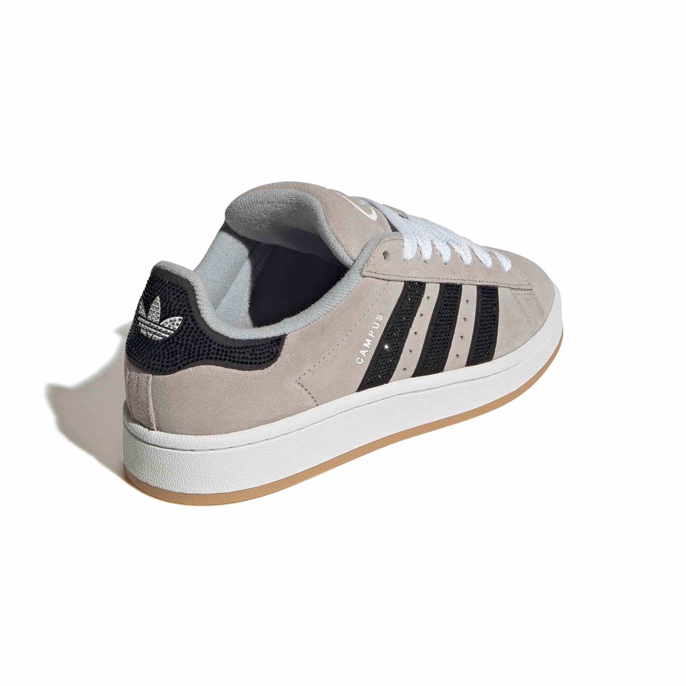 adidas Originals Campus 00s "Grey/Core Black Rhinestone" Women's Shoe - GREY/BLACK Thumbnail View 6