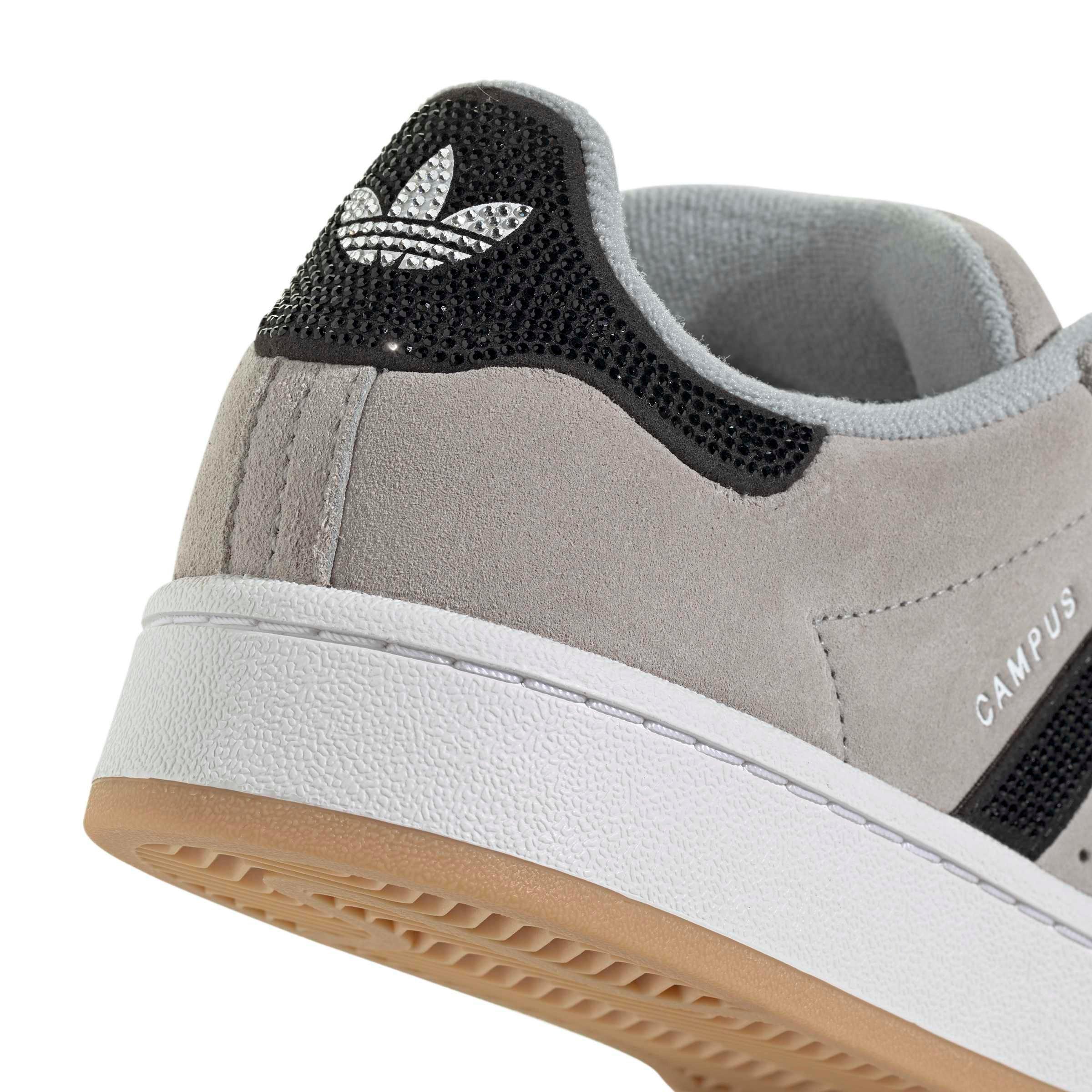 adidas Originals Campus 00s "Grey/Core Black Rhinestone" Women's Shoe - GREY/BLACK Thumbnail View 7