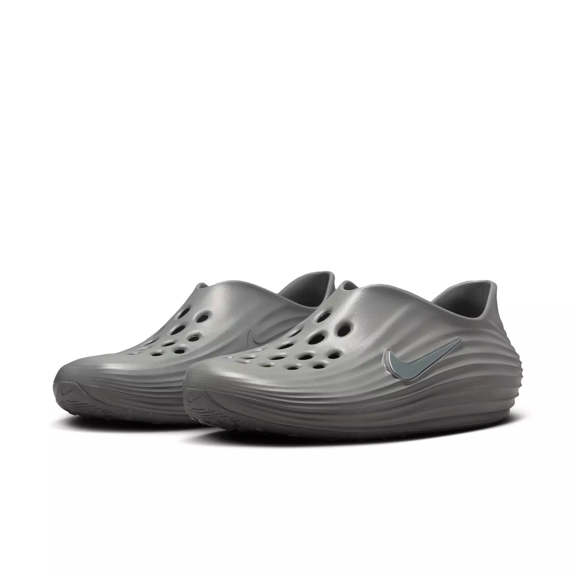 Nike ReactX Rejuven8 "Smoke Grey" Men's Slide - GREY