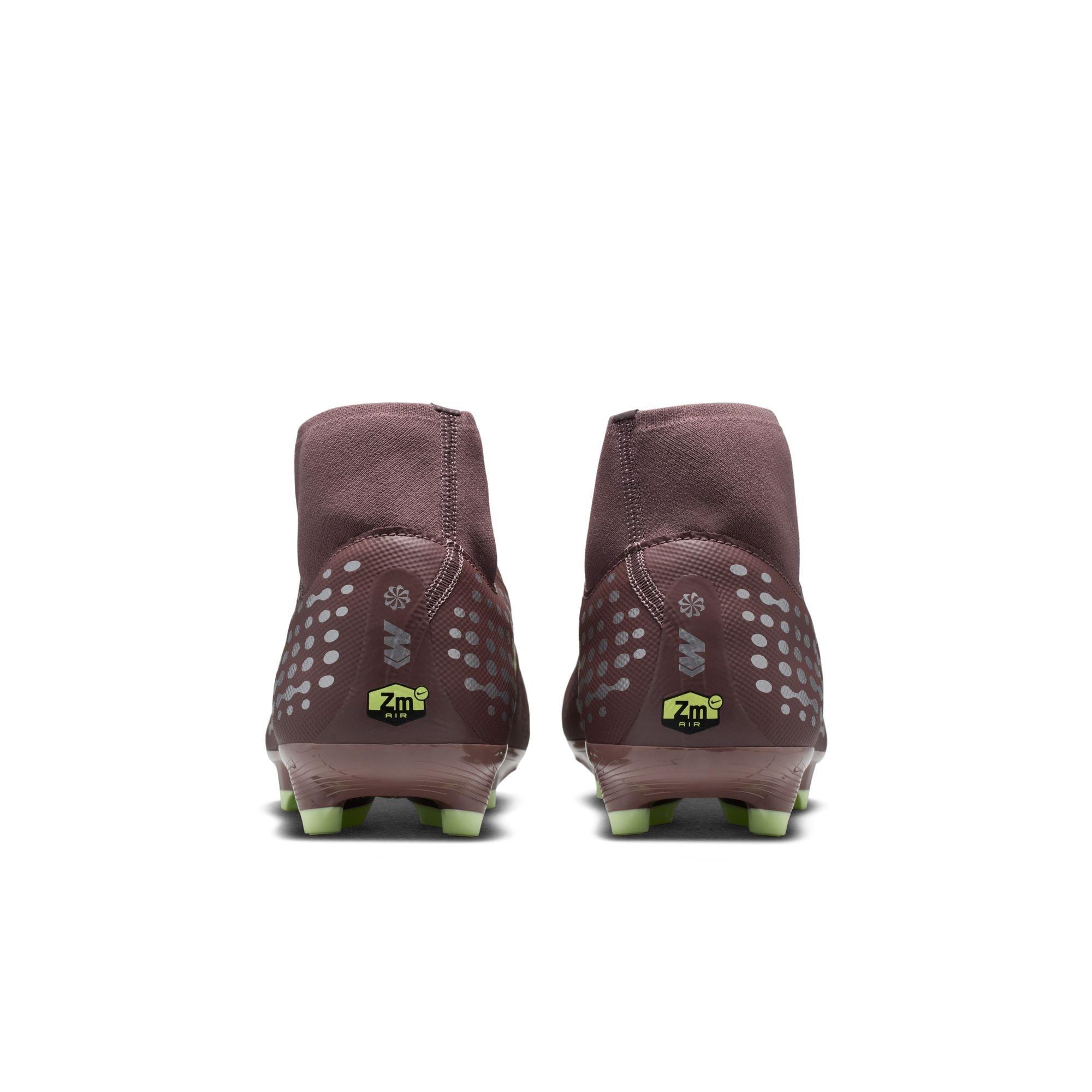 Nike Mercurial Superfly 10 Academy MG High-Top "Kylian Mbapp&eacute;" Men's Soccer Cleat - PLUM ECLIPSE/METALLIC SILVER Thumbnail View 11