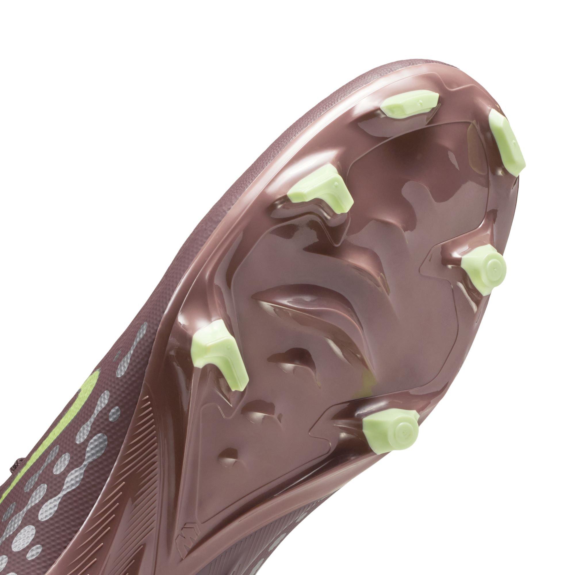 Nike Mercurial Superfly 10 Academy MG High-Top "Kylian Mbapp&eacute;" Men's Soccer Cleat - PLUM ECLIPSE/METALLIC SILVER Thumbnail View 5