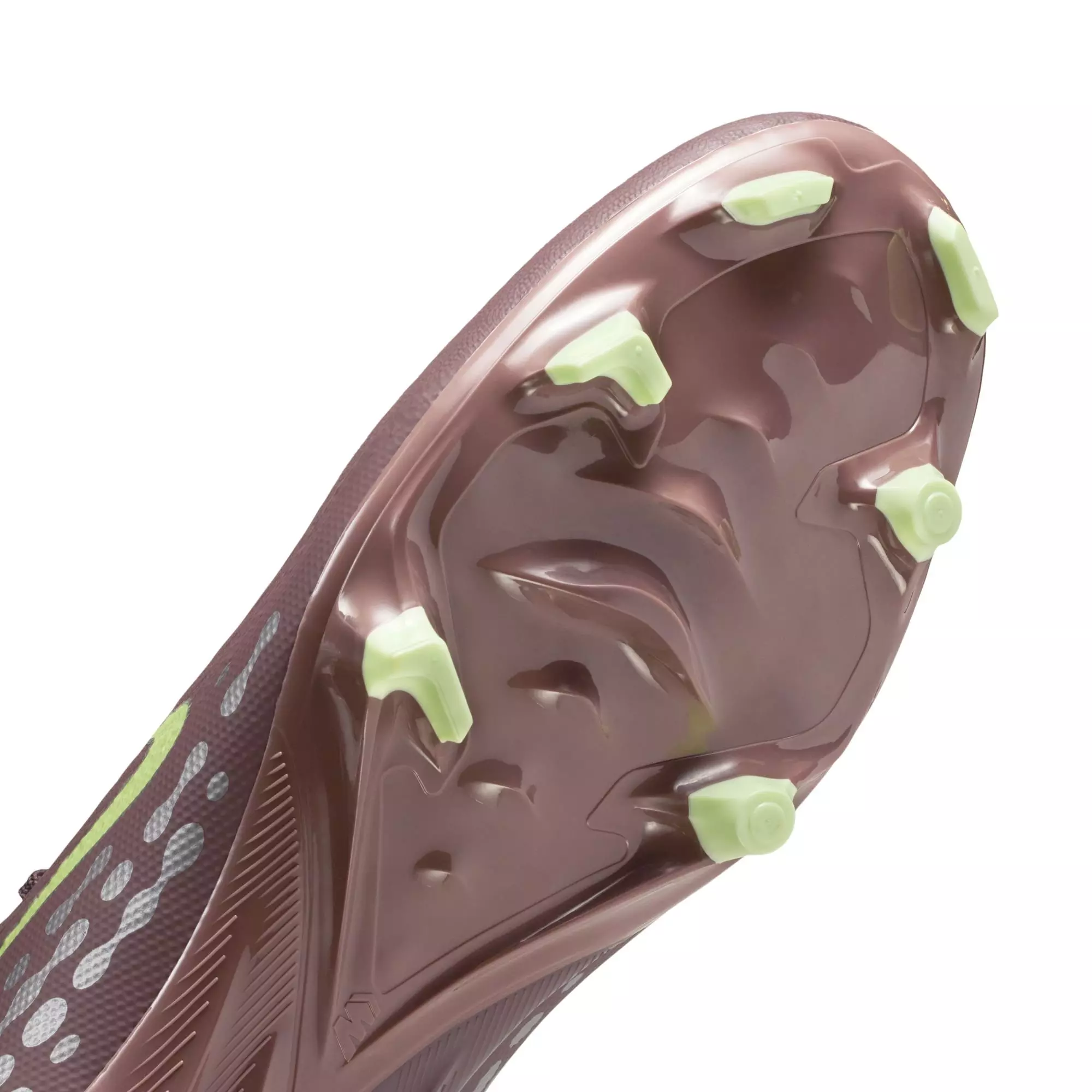 Nike Mercurial Superfly 10 Academy MG High-Top "Kylian Mbapp&eacute;" Men's Soccer Cleat - PLUM ECLIPSE/METALLIC SILVER