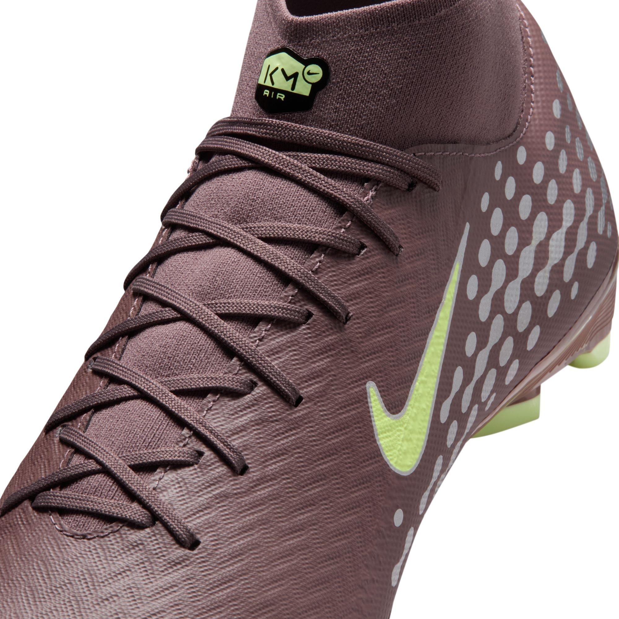 Nike Mercurial Superfly 10 Academy MG High-Top "Kylian Mbapp&eacute;" Men's Soccer Cleat - PLUM ECLIPSE/METALLIC SILVER Thumbnail View 6