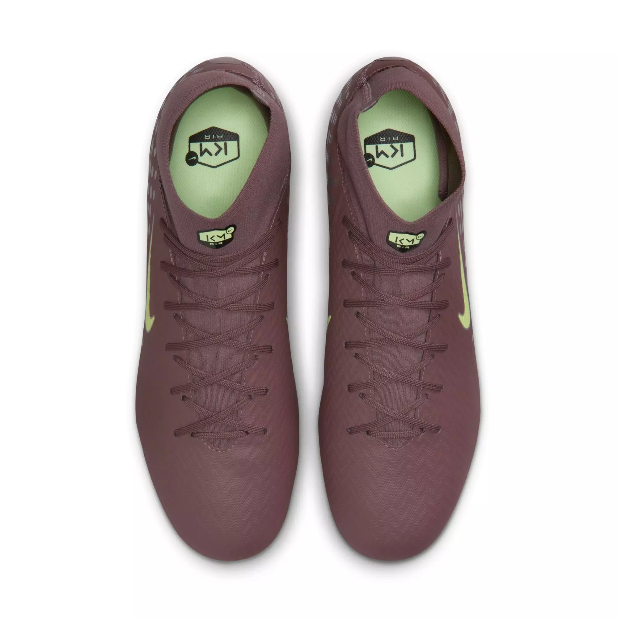 Nike Mercurial Superfly 10 Academy MG High-Top "Kylian Mbapp&eacute;" Men's Soccer Cleat - PLUM ECLIPSE/METALLIC SILVER