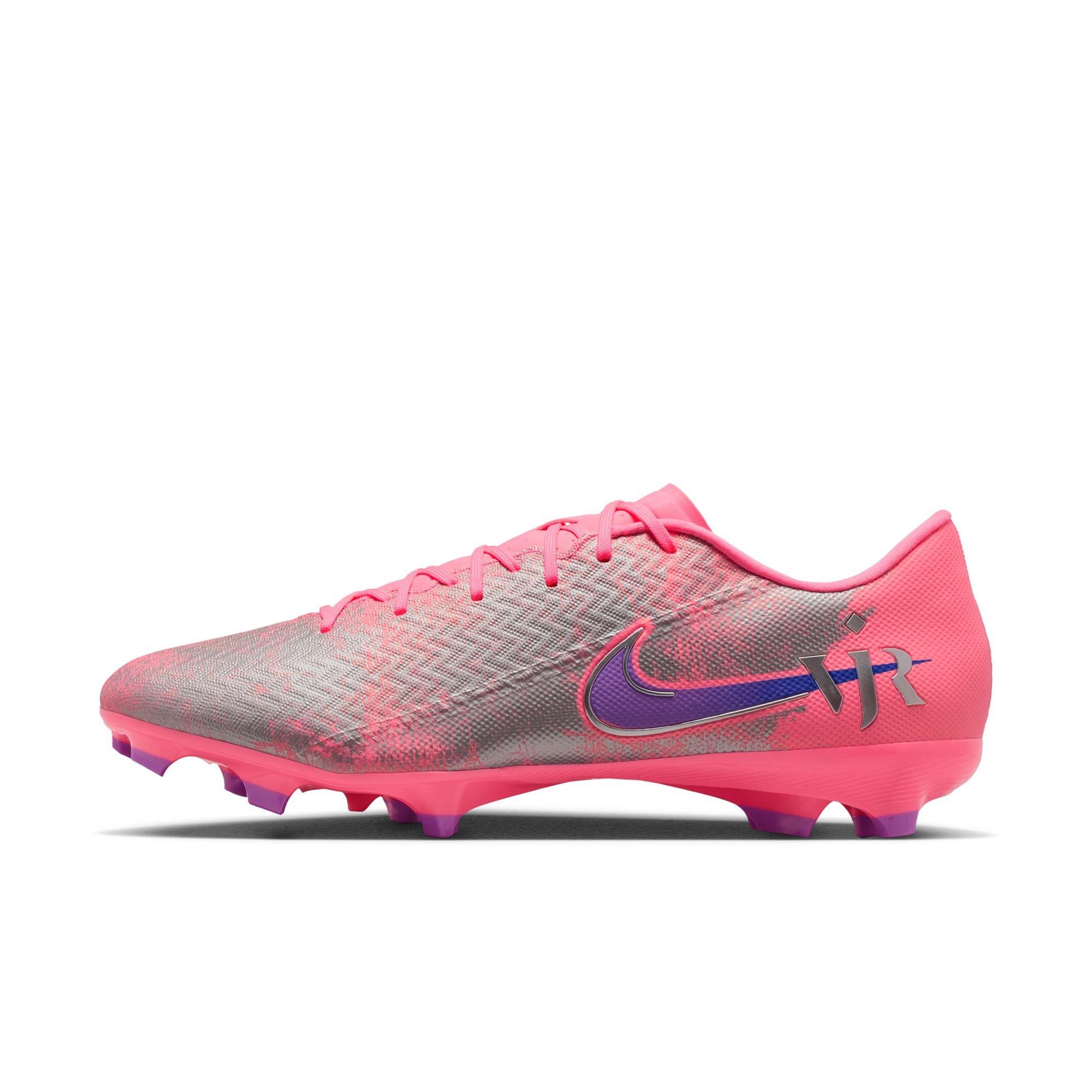 Nike Mercurial Vapor 16 Academy "Vini Jr." Men's Soccer Cleat - SUNSET PULSE/OLD ROYAL Thumbnail View 8
