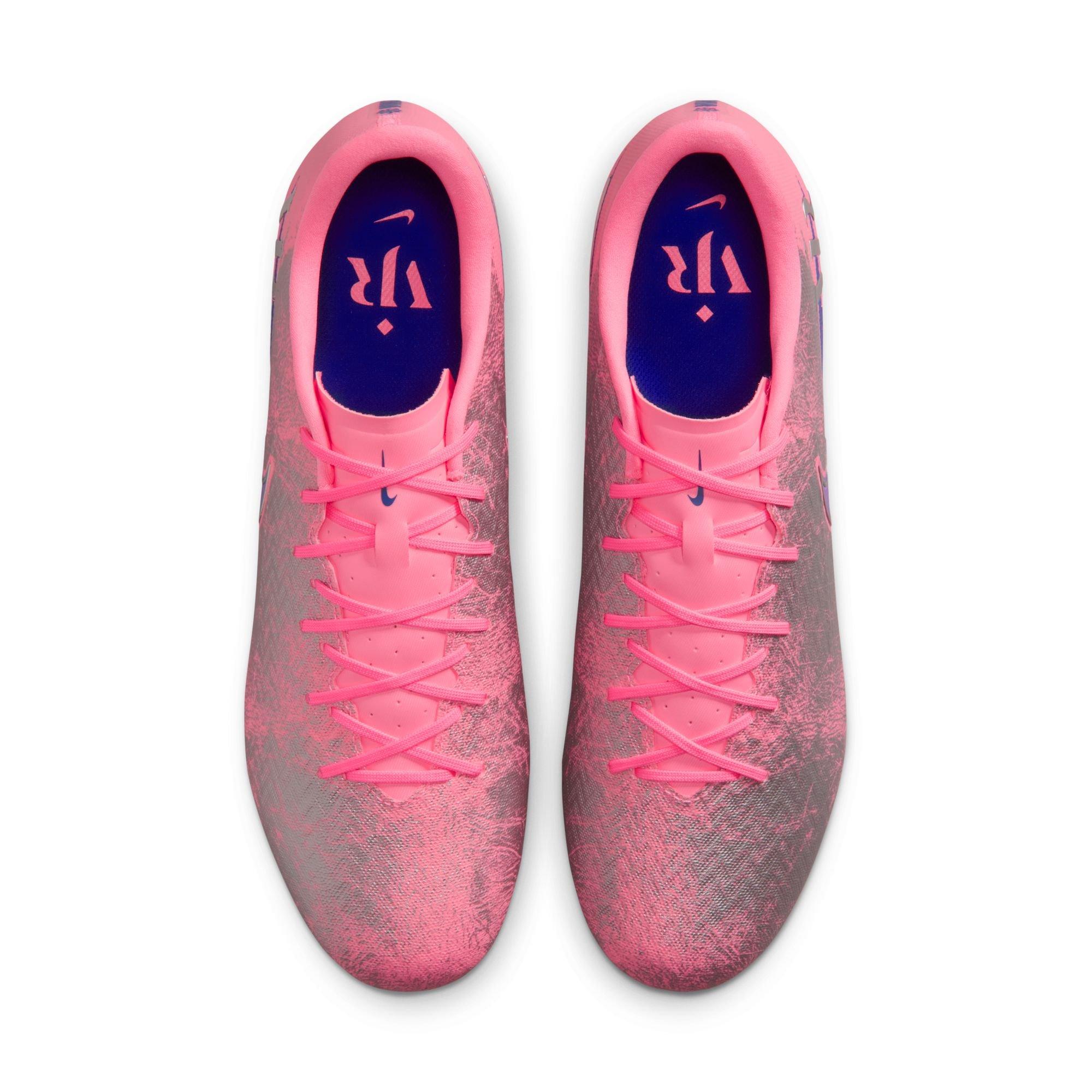 Nike Mercurial Vapor 16 Academy "Vini Jr." Men's Soccer Cleat - SUNSET PULSE/OLD ROYAL Thumbnail View 11