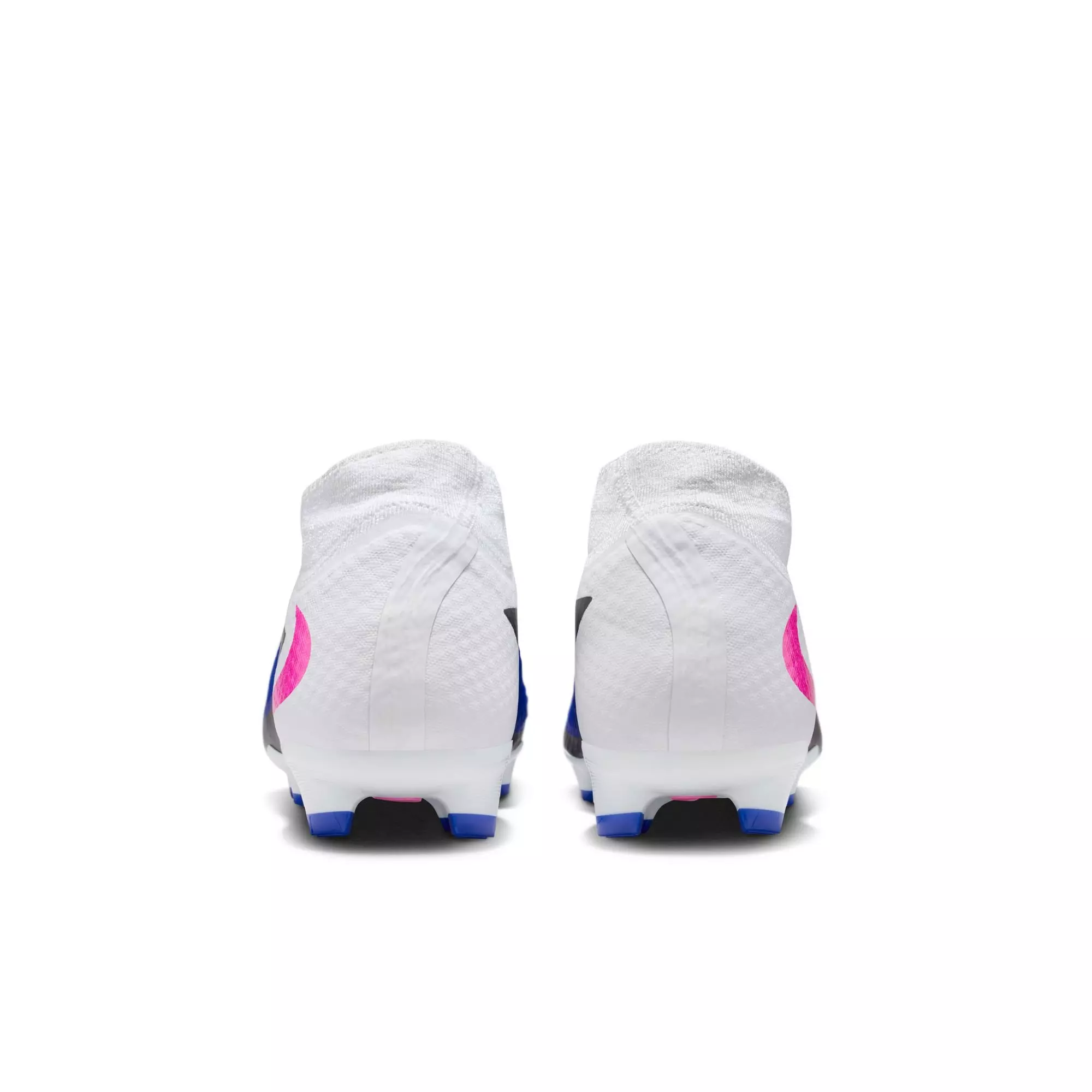 Nike Phantom 6 High Academy MG "Racer Blue/Pink Blast/White" Men's Soccer Cleat - BLUE/PINK