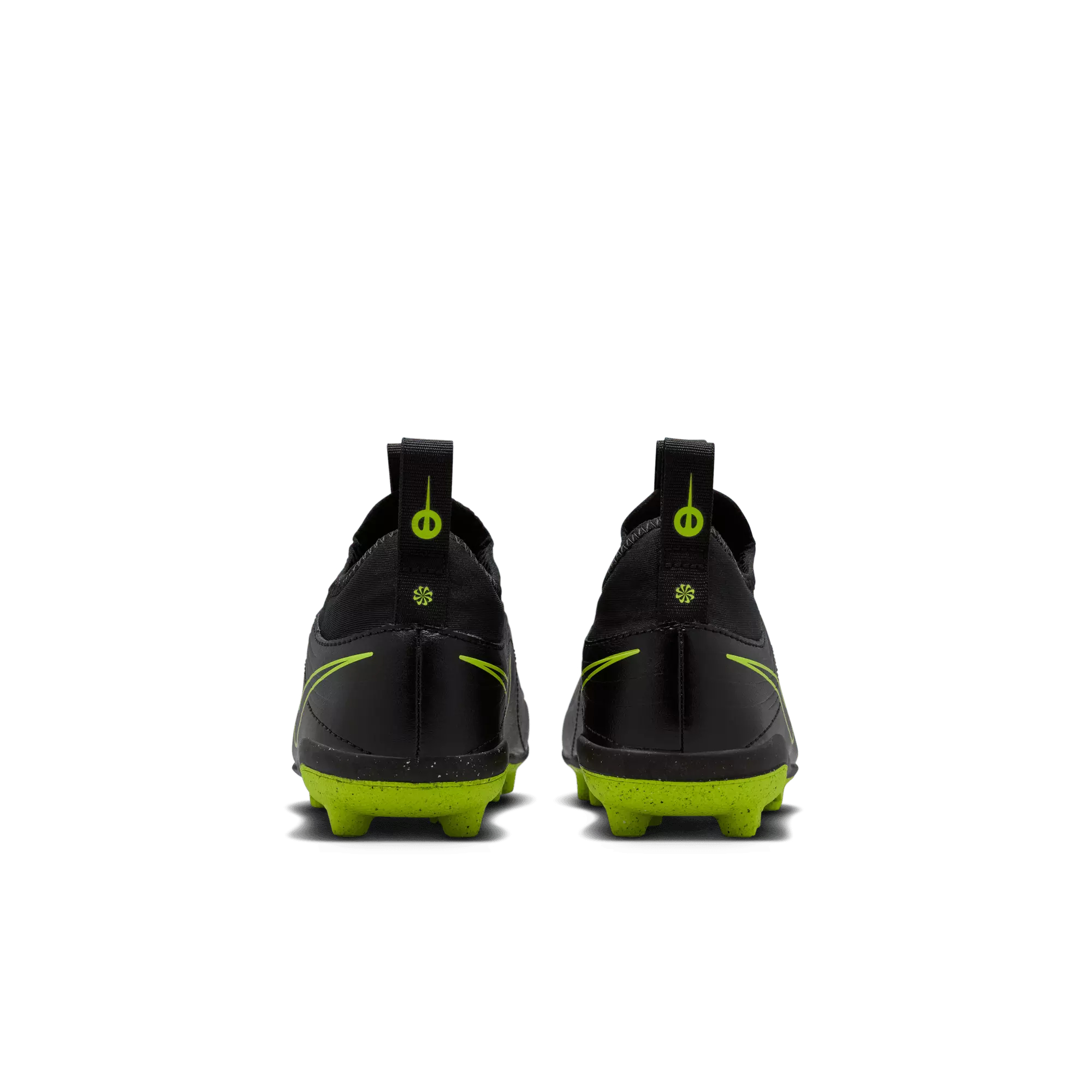 Nike Jr. Tiempo Maestro Club MG "Black/Volt" Preschool Kids' Soccer Cleat - BLACK/VOLT