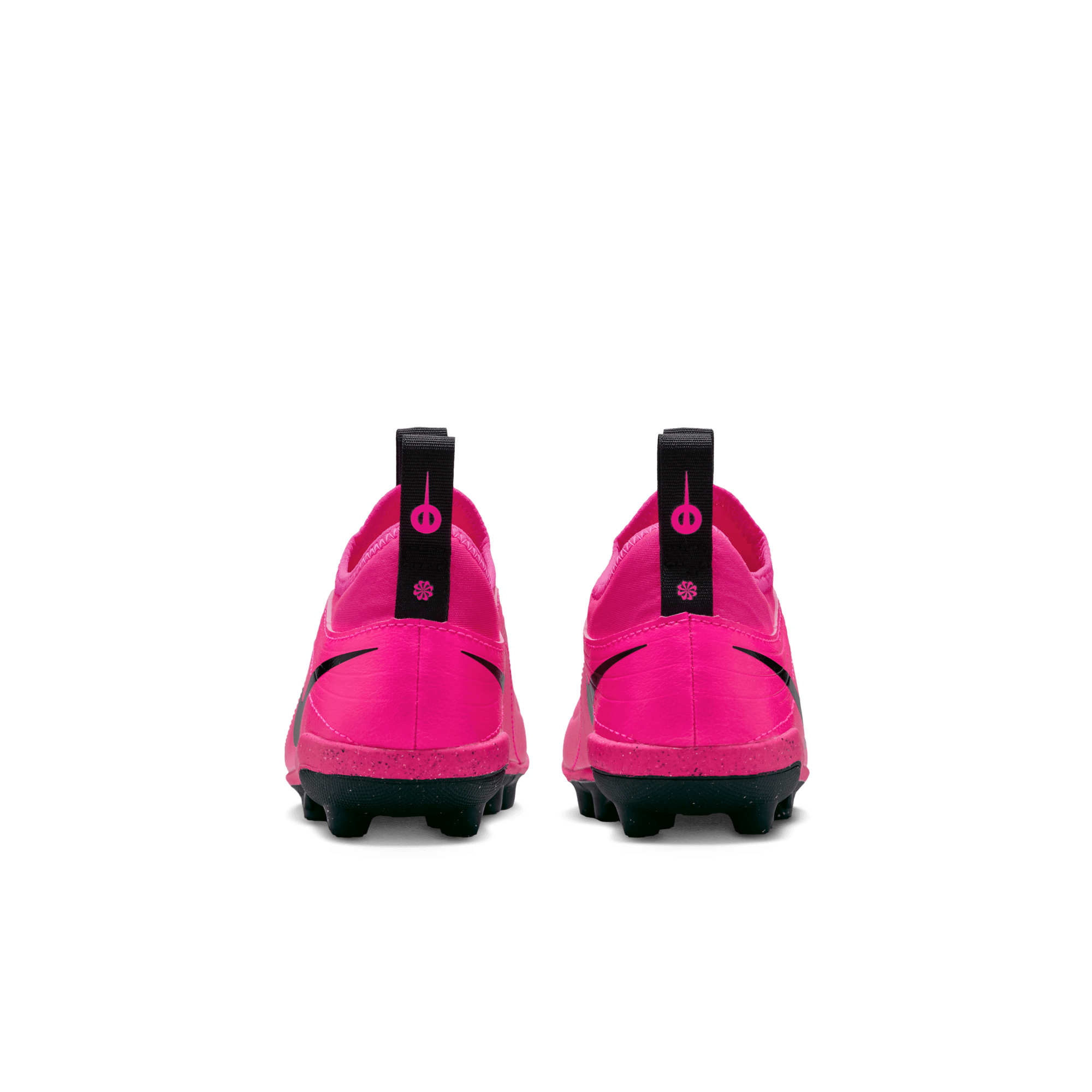 Nike Jr. Tiempo Maestro Club MG "Pink Blast/Black" Preschool Kids' Soccer Cleat - PINK/BLACK Thumbnail View 7