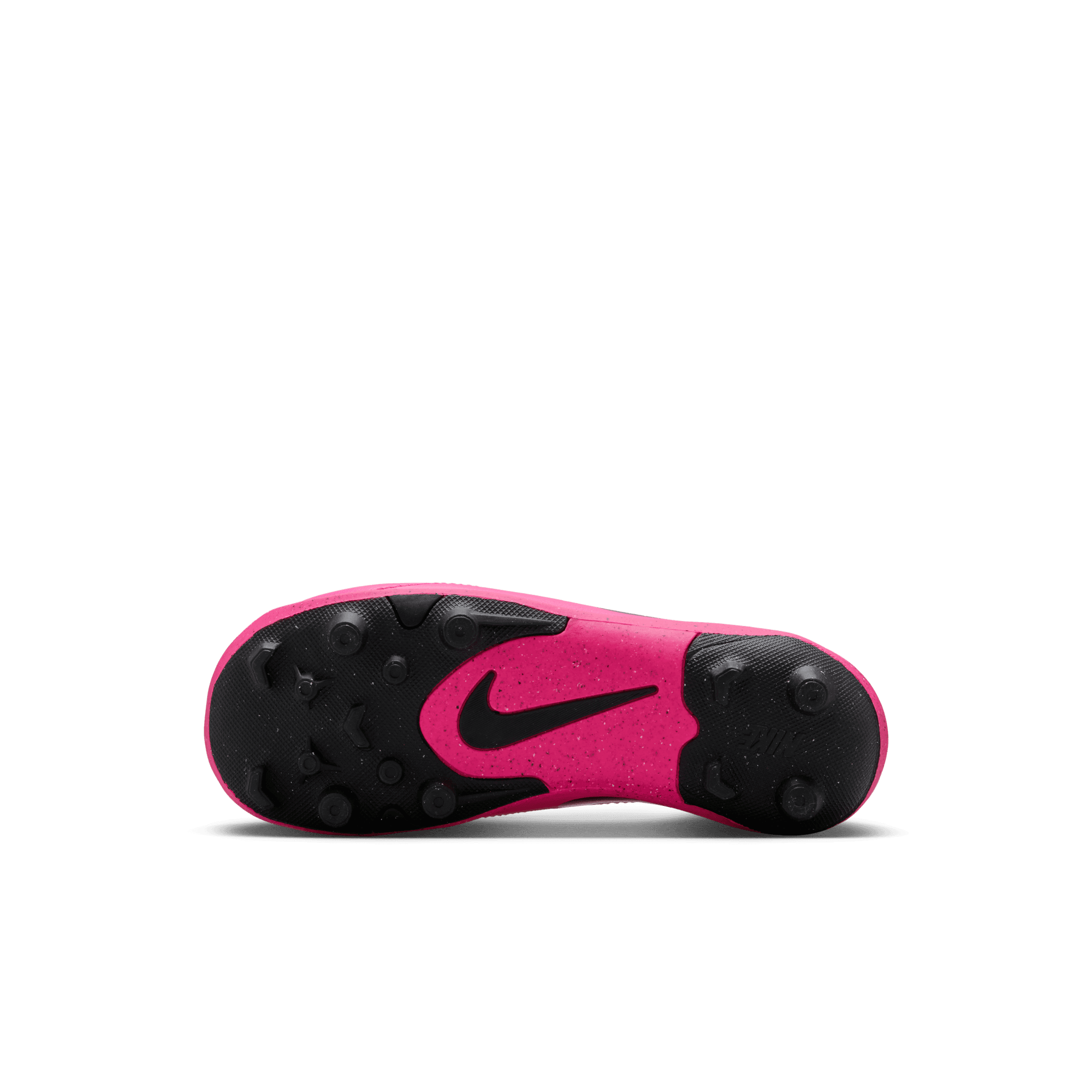 Nike Jr. Tiempo Maestro Club MG "Pink Blast/Black" Preschool Kids' Soccer Cleat - PINK/BLACK Thumbnail View 8