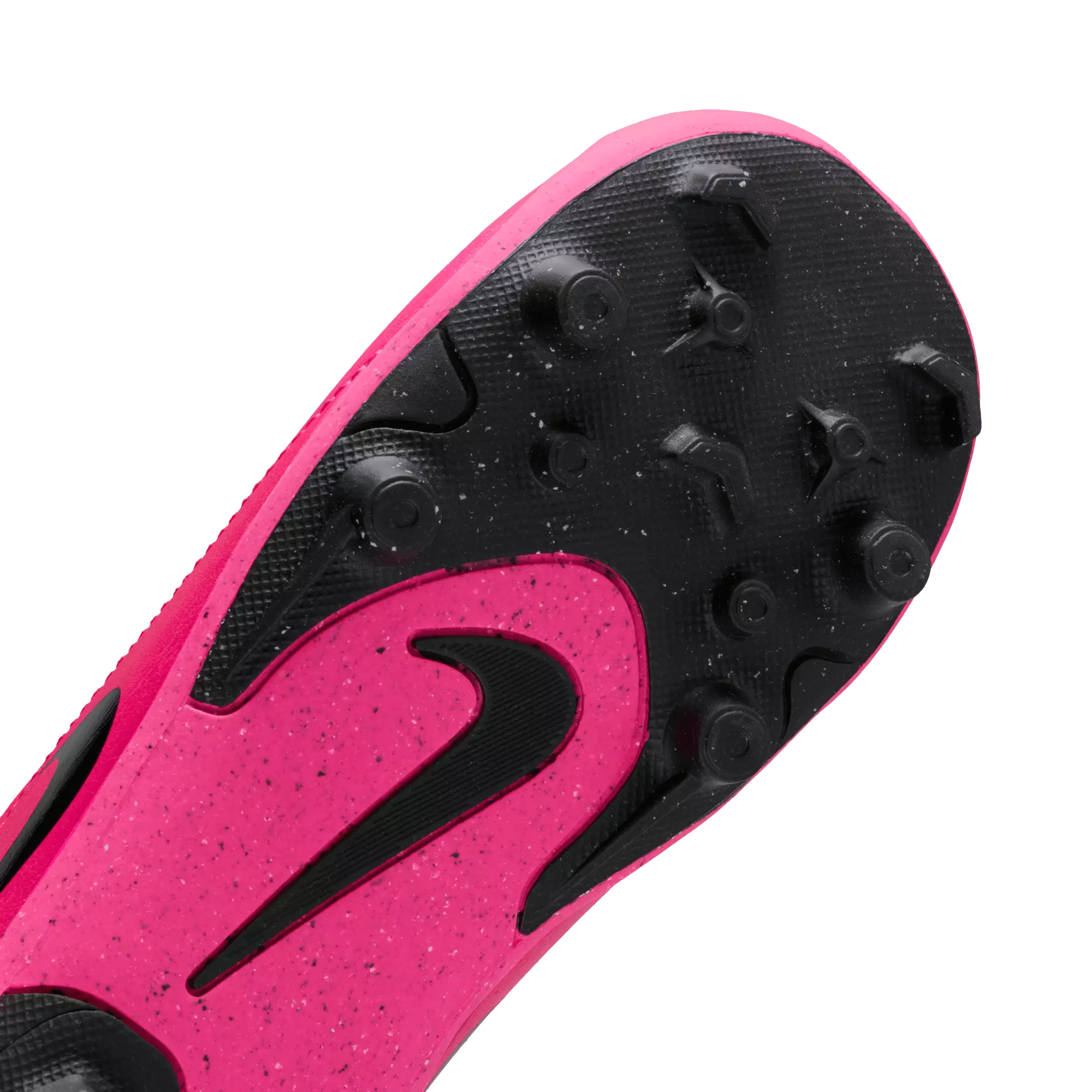 Nike Jr. Tiempo Maestro Club MG "Pink Blast/Black" Preschool Kids' Soccer Cleat - PINK/BLACK