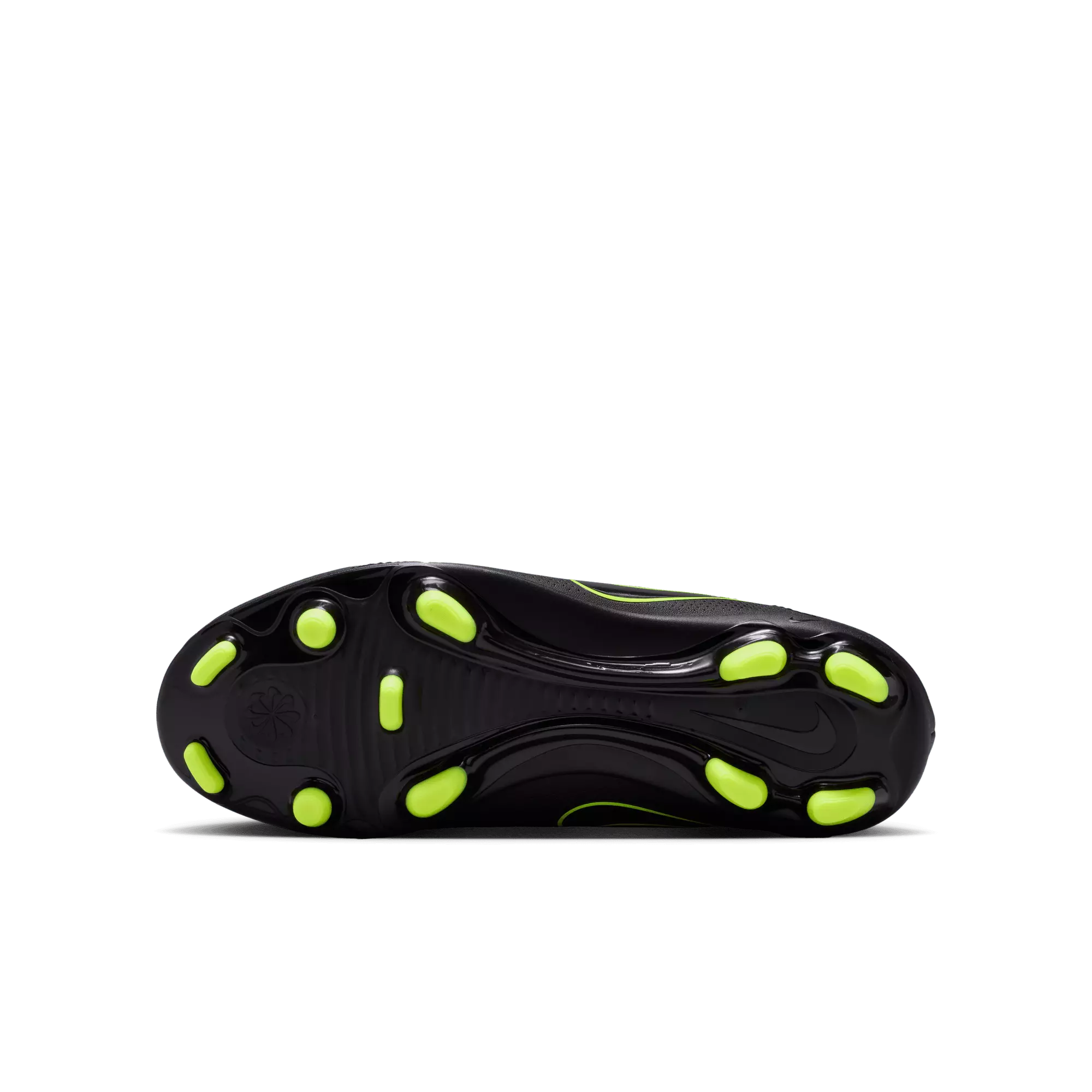 Nike Jr. Tiempo Maestro Club MG Low-Top "Black/Volt" Preschool Kids' Cleat - BLACK/VOLT