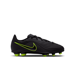 Nike Jr. Tiempo Maestro Club MG Low-Top "Black/Volt" Preschool Kids' Cleat