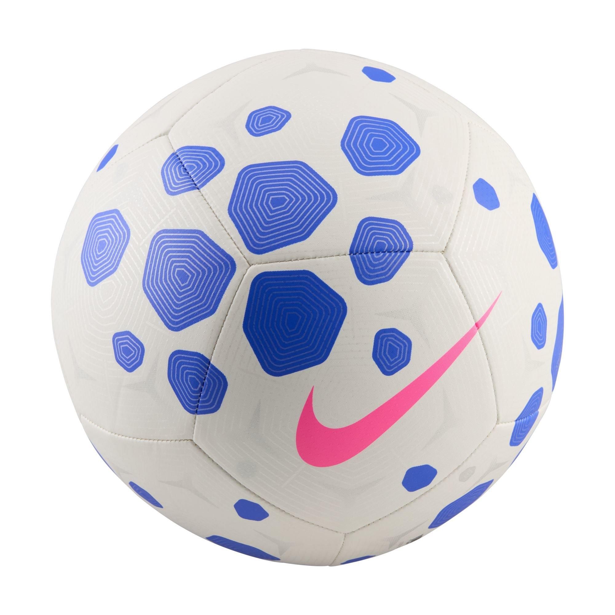 Nike Pitch Size 3 White/Racer Blue/Pink Blast Soccer Ball