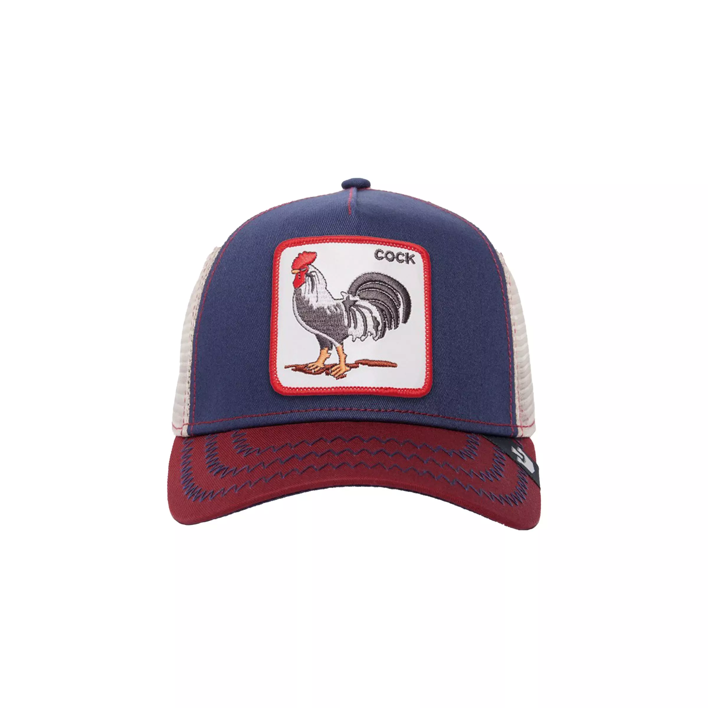 Goorin' Bros The Rooster Patch Cap-Navy - NAVY