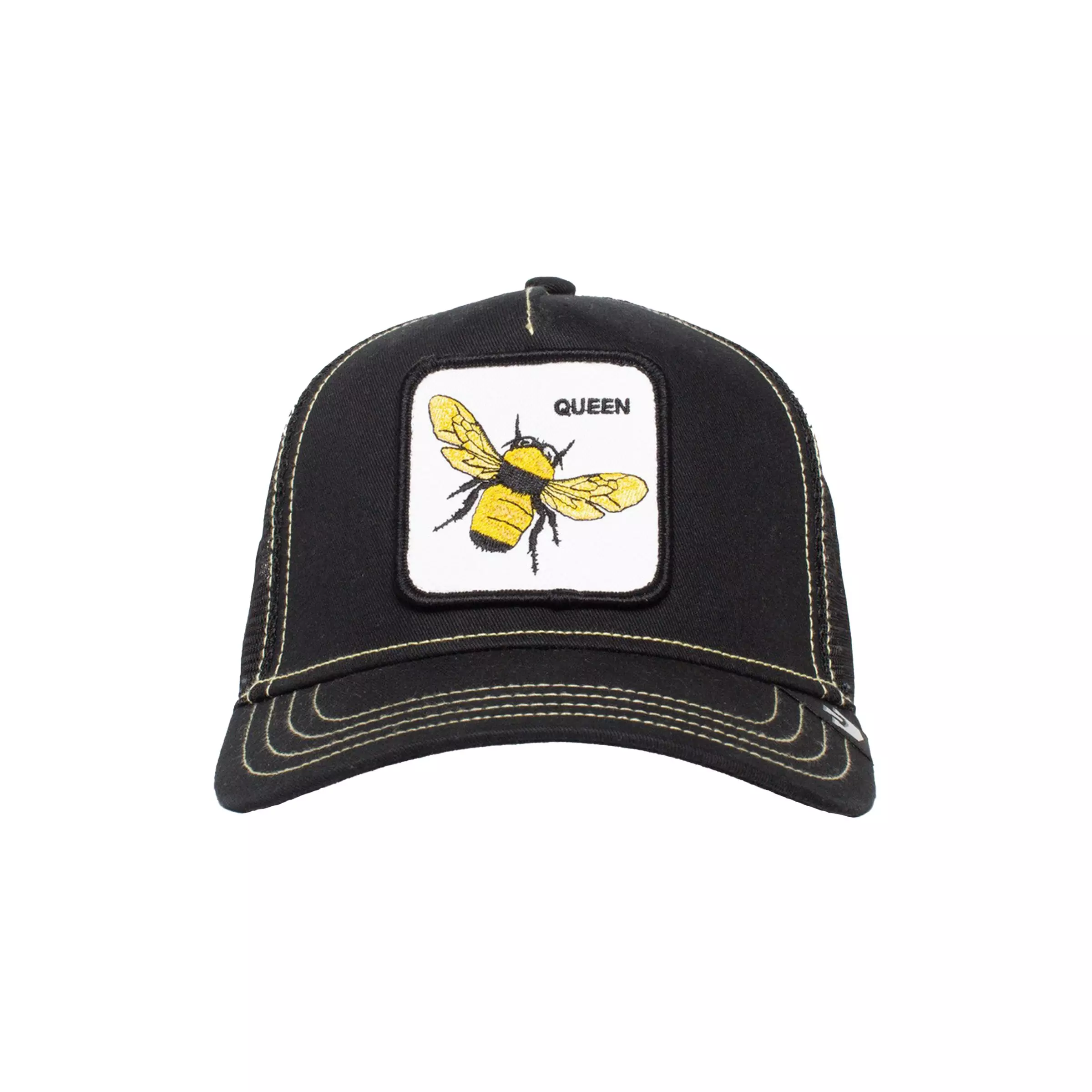 Goorin' Bros The Queen Bee Patch Cap-Black - BLACK