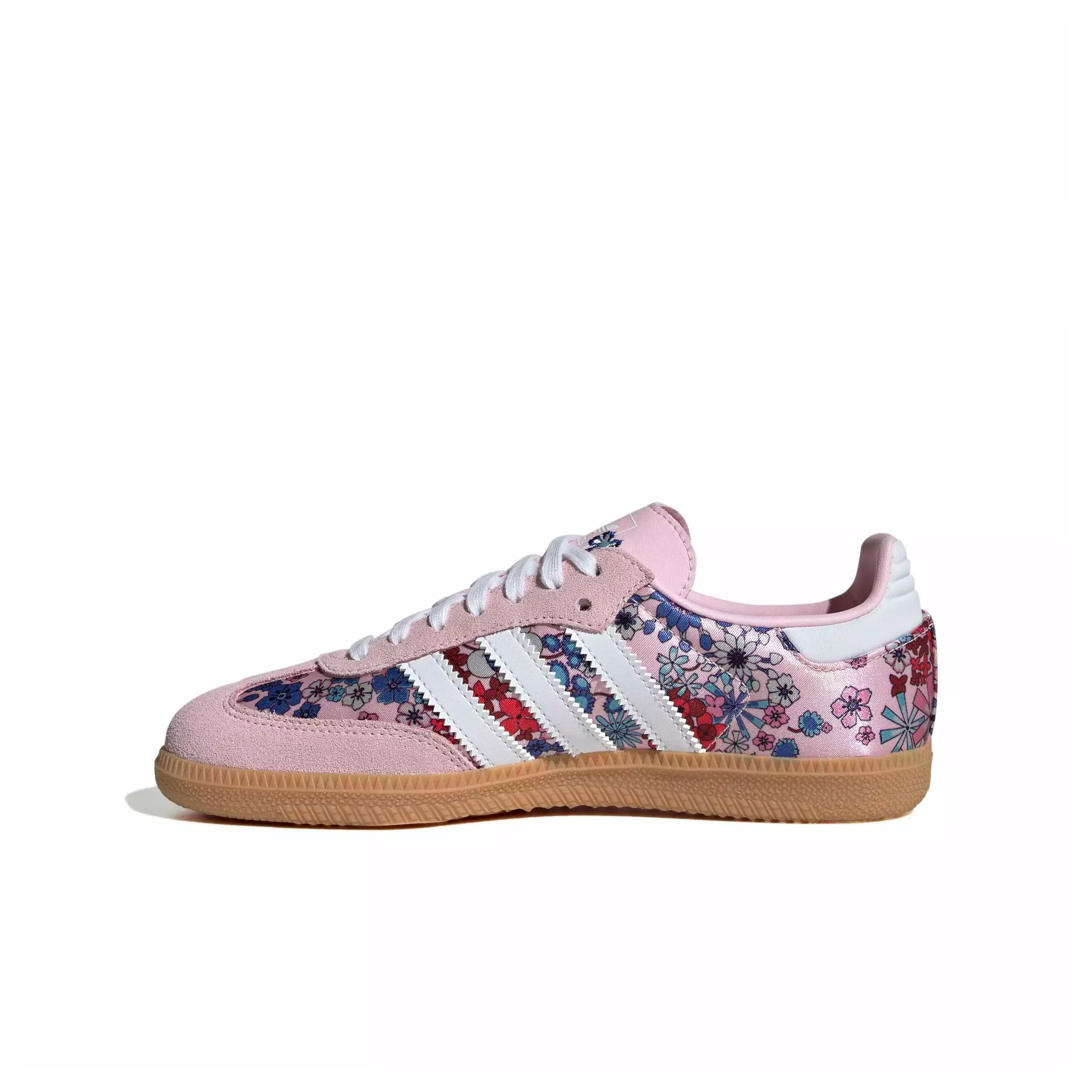 adidas Originals Samba OG Liberty London "Clear Pink" Grade School Girls' Shoe - MULTI-COLOR