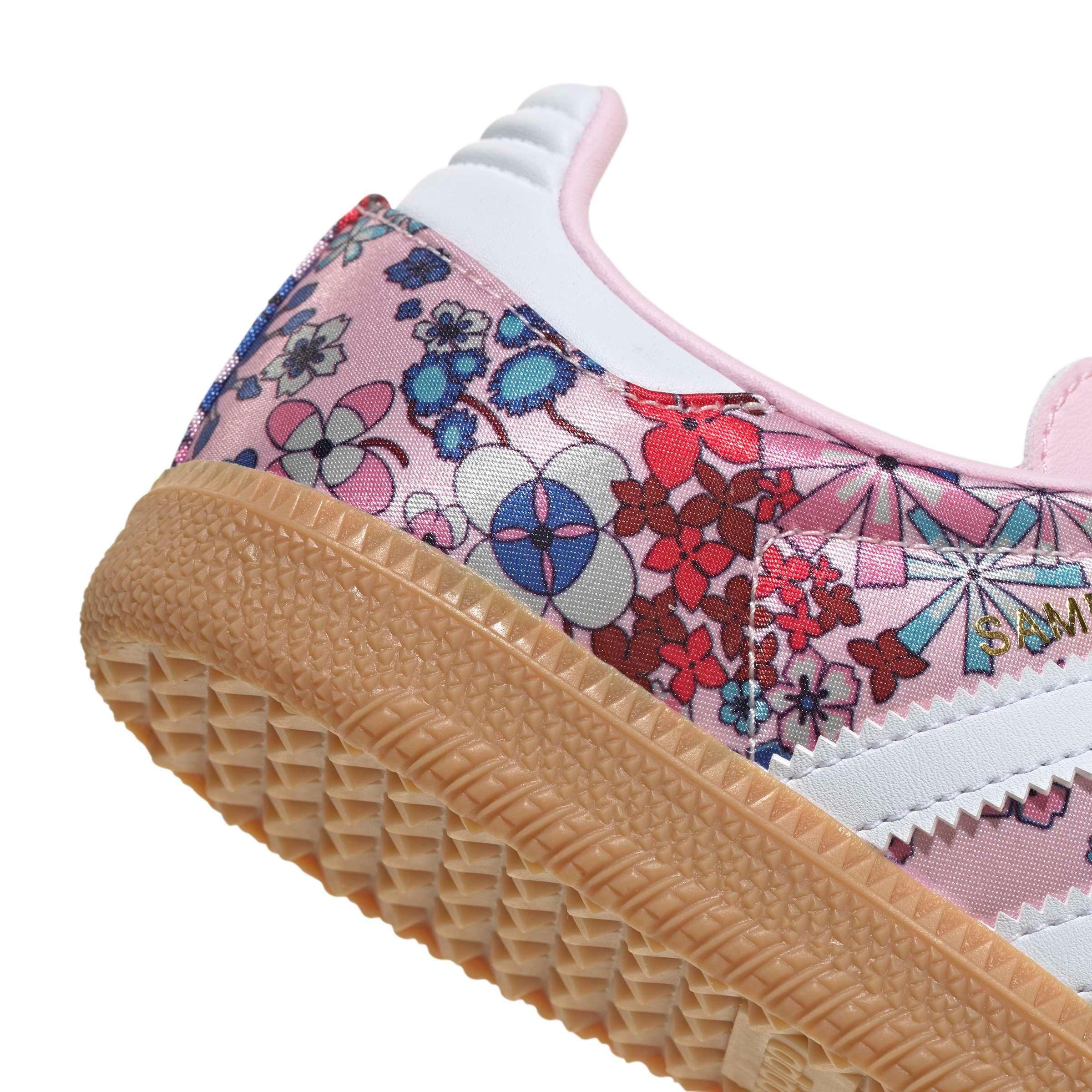 adidas Originals Samba OG Liberty London "Clear Pink" Grade School Girls' Shoe - MULTI-COLOR Thumbnail View 8